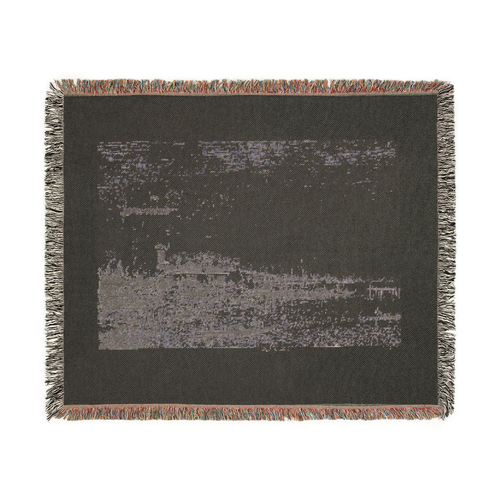 Canaletto - The Tower of Malghera, from Vedute | Woven Tapestry Blanket