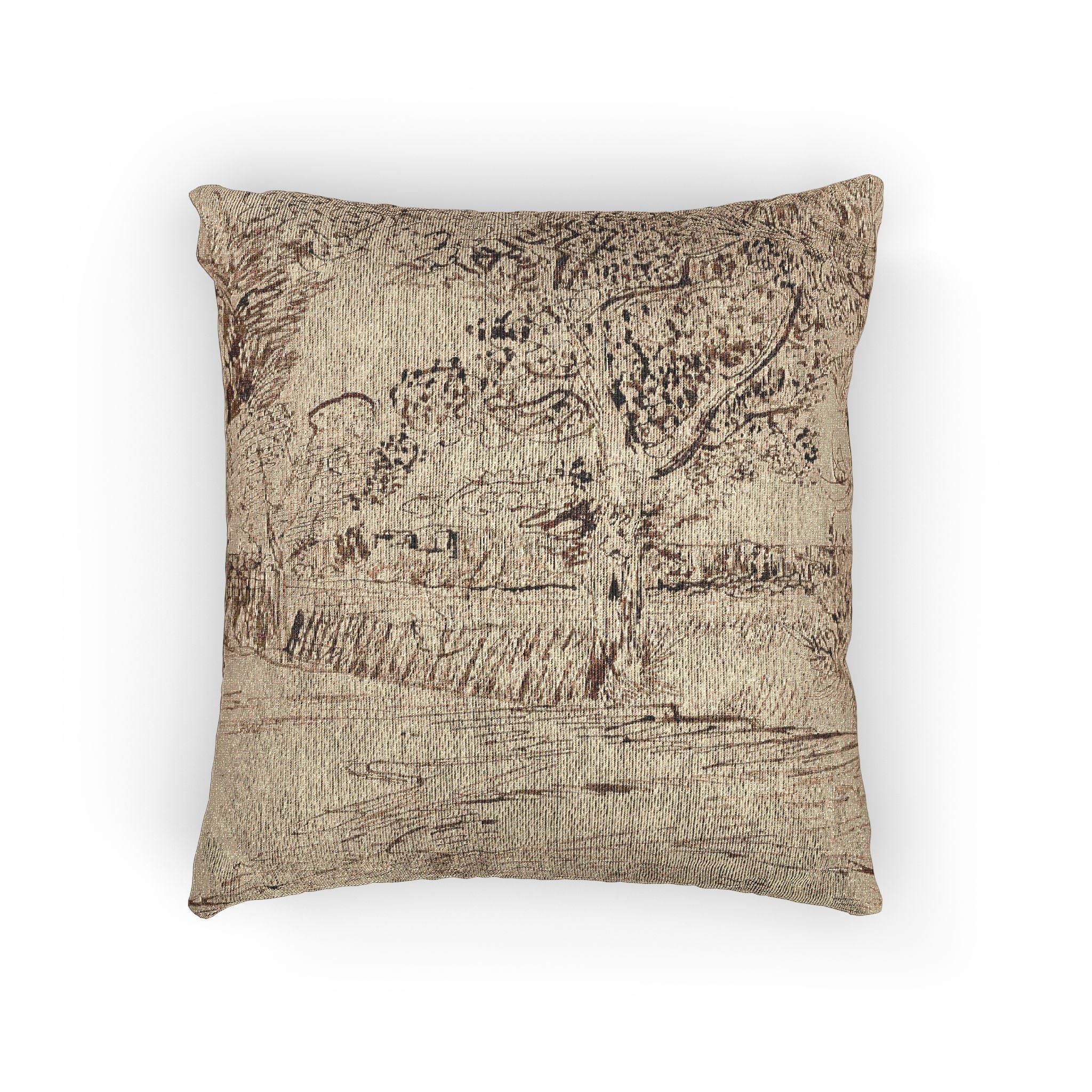 Vincent van Gogh - Landscape at Arles | Woven Pillow