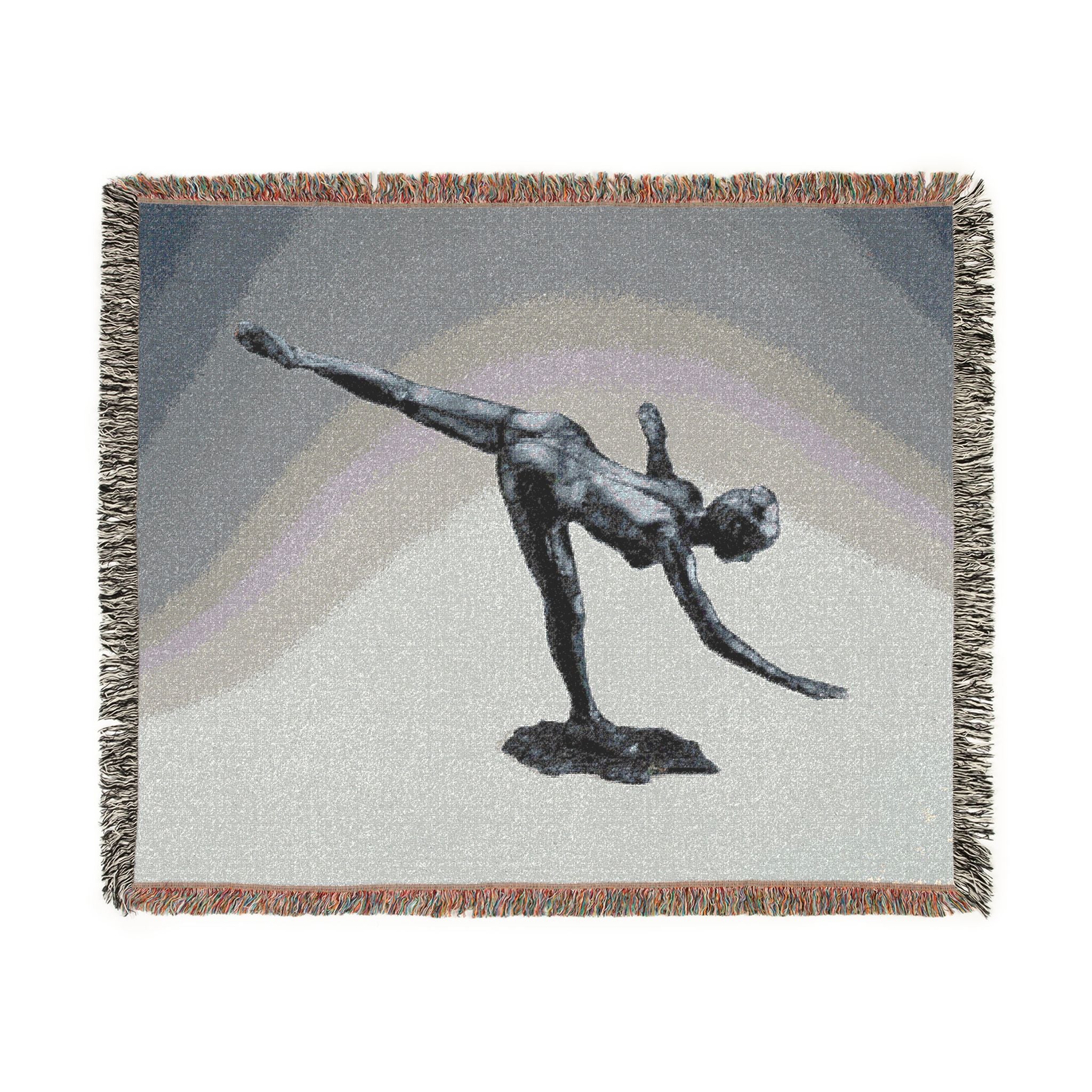 Hilaire Germain Edgar Degas - Arabesque | Woven Tapestry Blanket