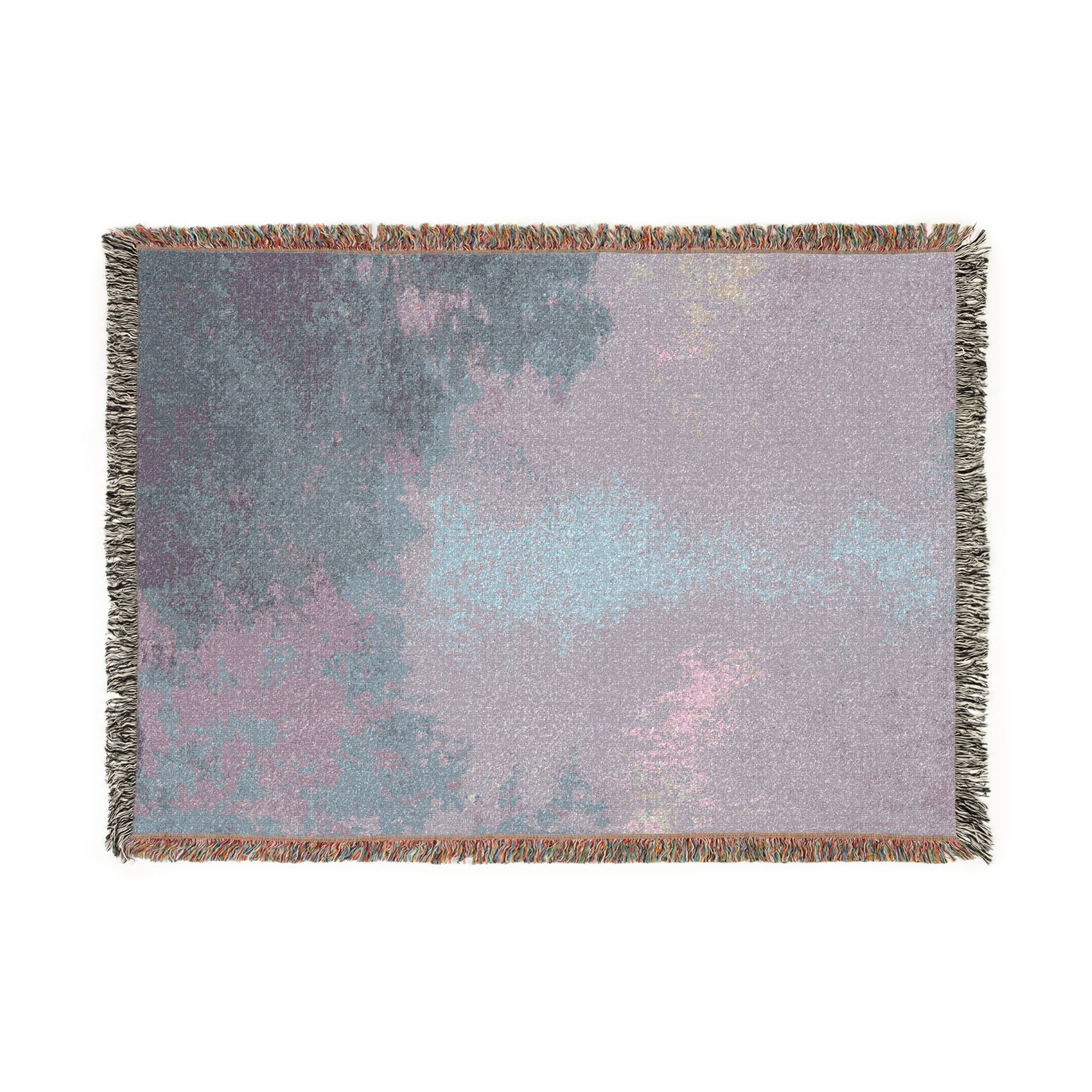 Claude Monet - Branch of the Seine near Giverny (Mist) | Woven Tapestry Blanket