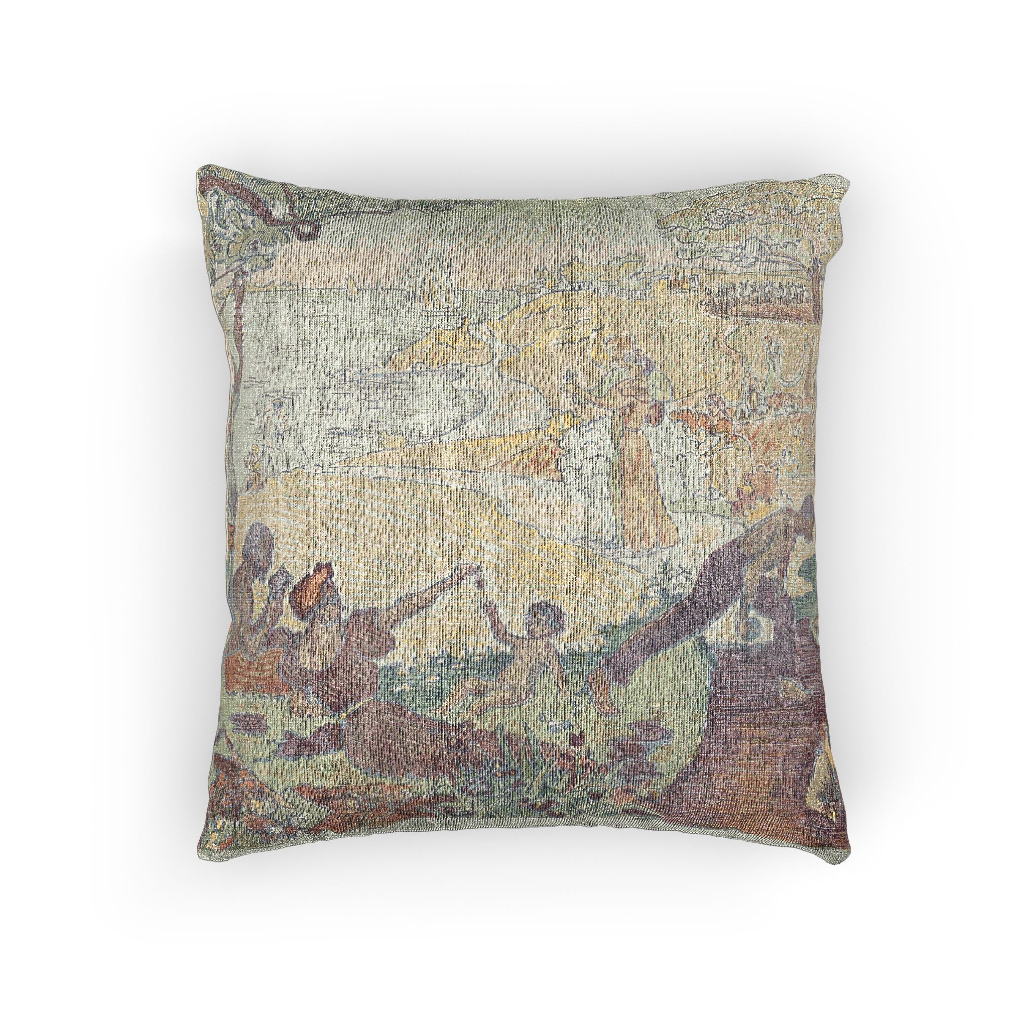 Paul Signac - In Times of Harmony | Woven Pillow