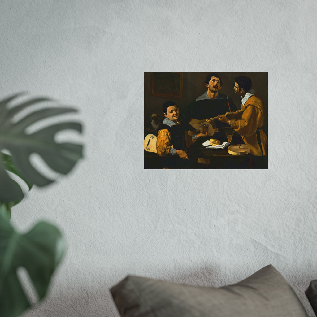 Diego Velázquez - The Three Musicians - Google Art Project | Fine Art Poster
