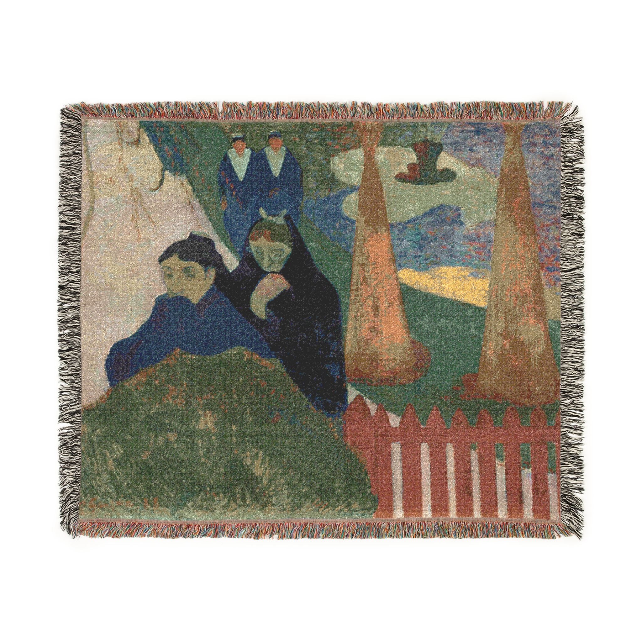 Arlésiennes (Mistral) Paul Gauguin Tapestry Blanket