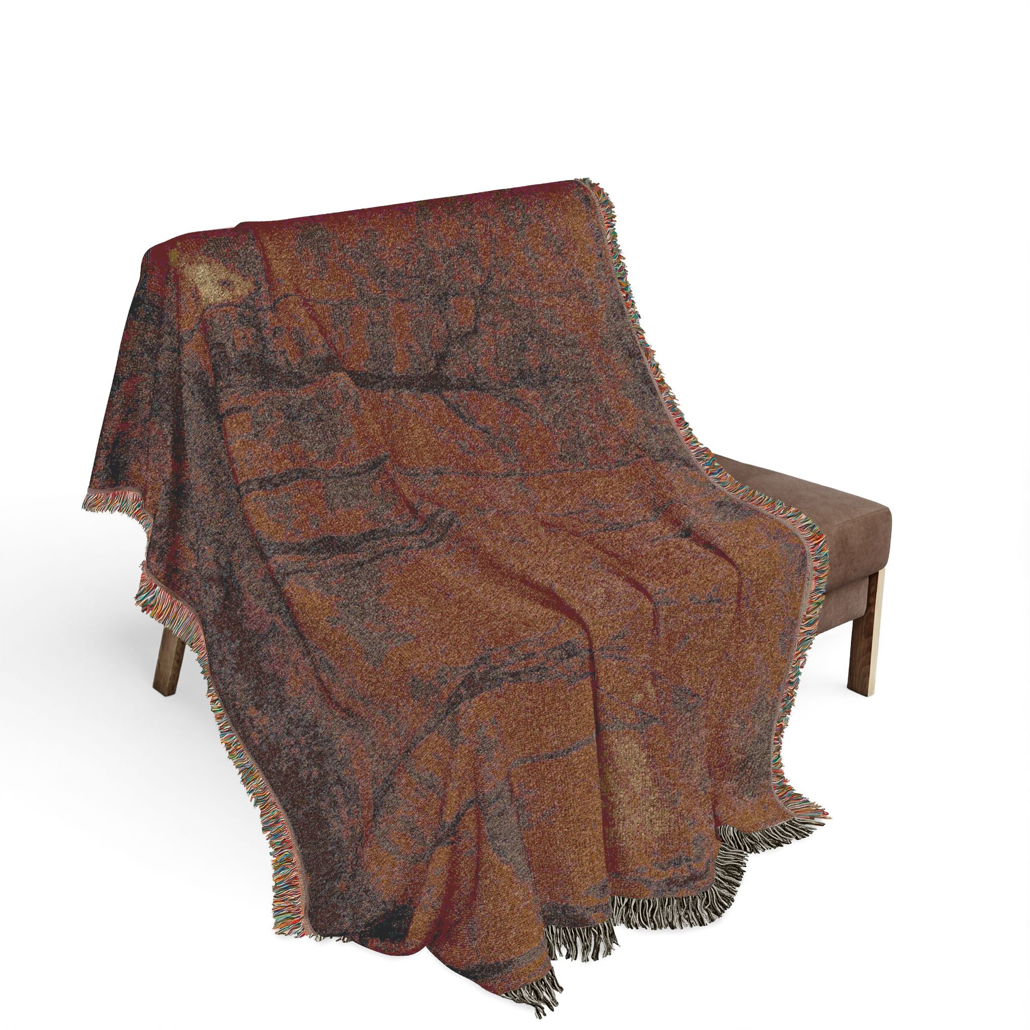 Autumn Woods George Inness Tapestry Blanket
