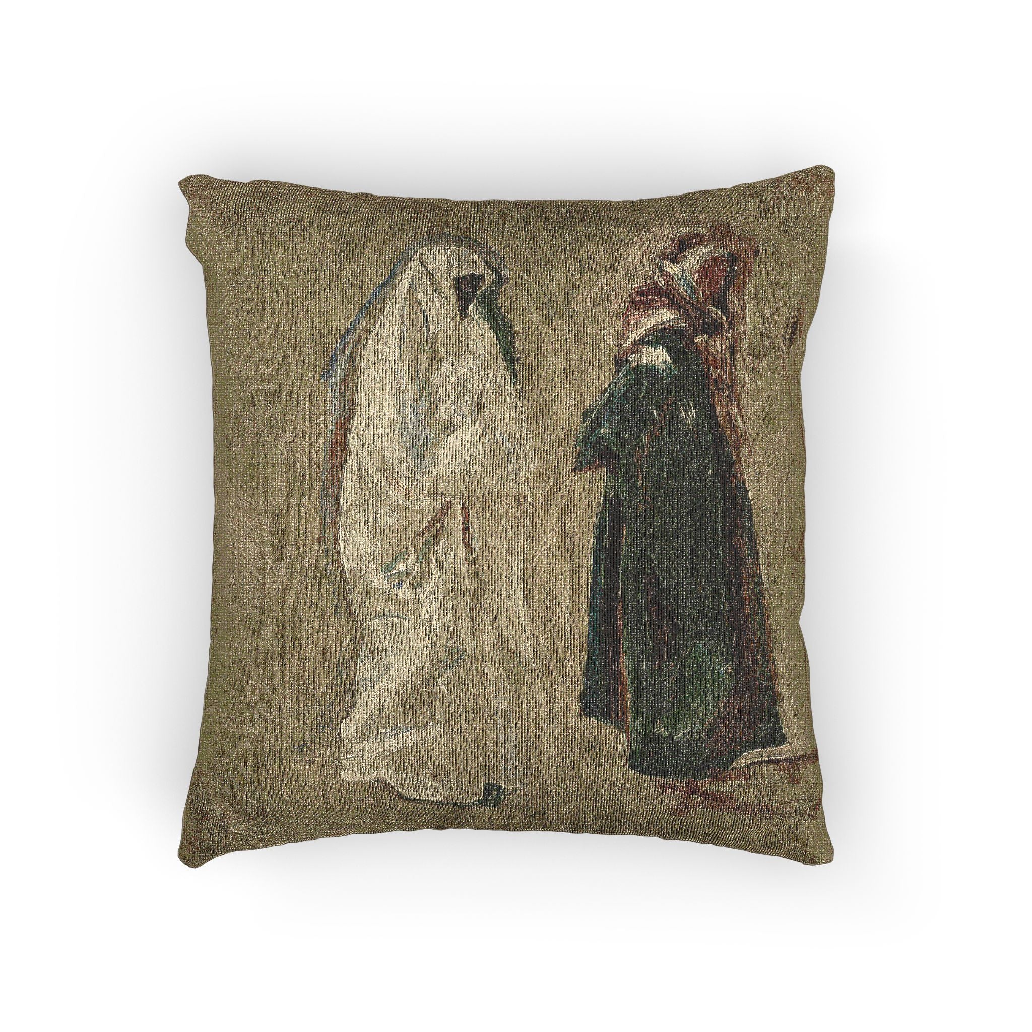 John Singer Sargent - Study of Two Bedouins | Woven Pillow