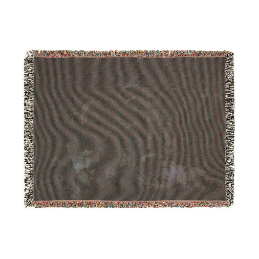 After Eugène Delacroix - Dante's Bark | Woven Tapestry Blanket