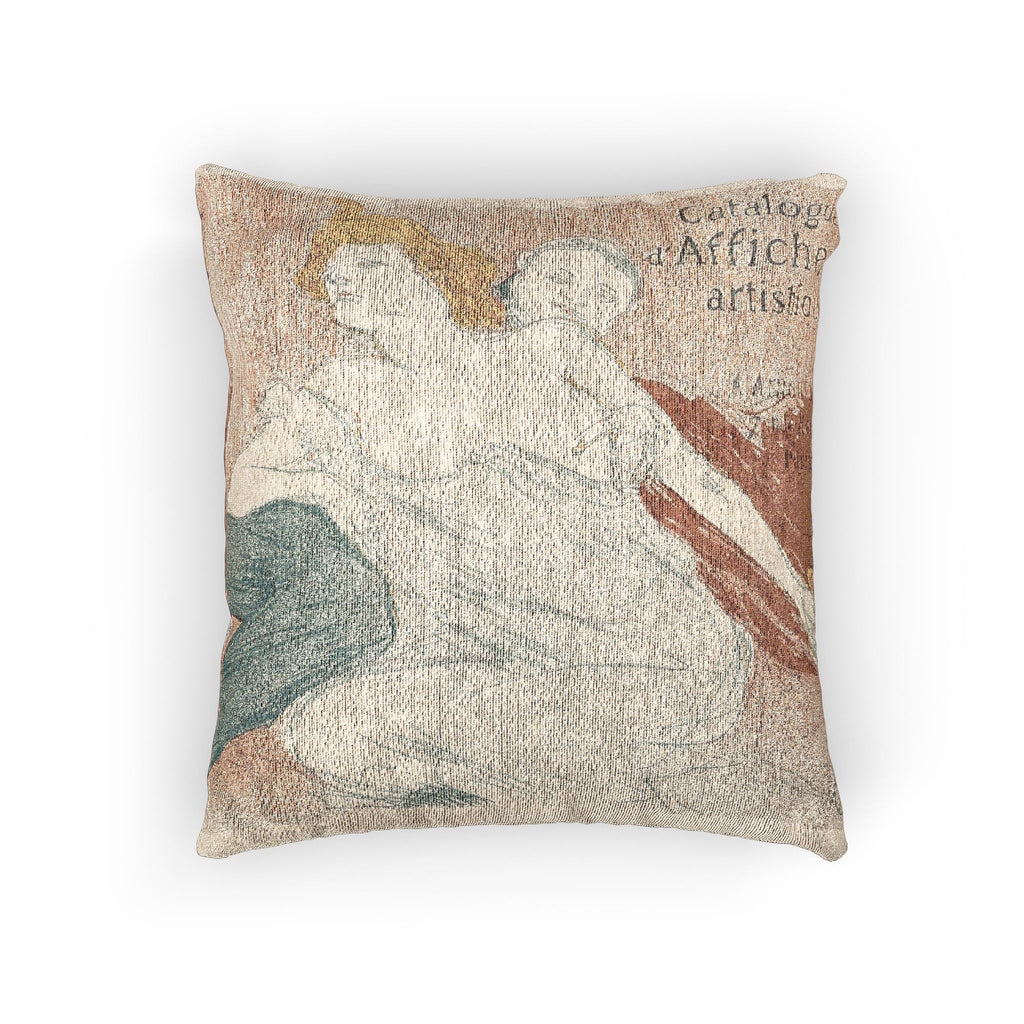 Henri de Toulouse-Lautrec - Debauchery (second plate) | Woven Pillow