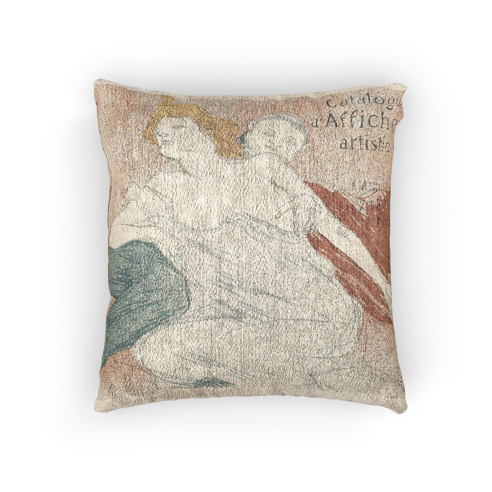 Henri de Toulouse-Lautrec - Debauchery (second plate) | Woven Pillow