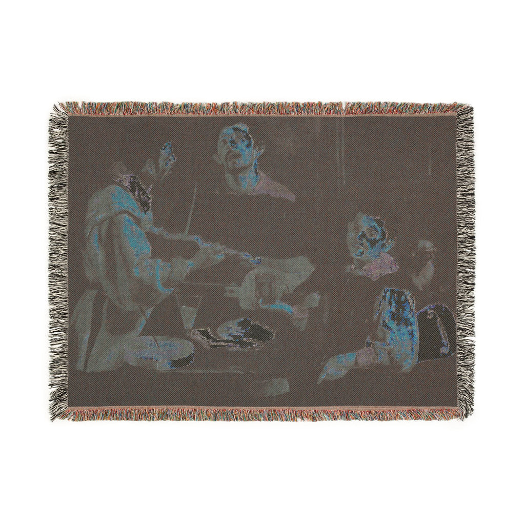 Diego Velázquez - The Three Musicians - Google Art Project | Woven Tapestry Blanket