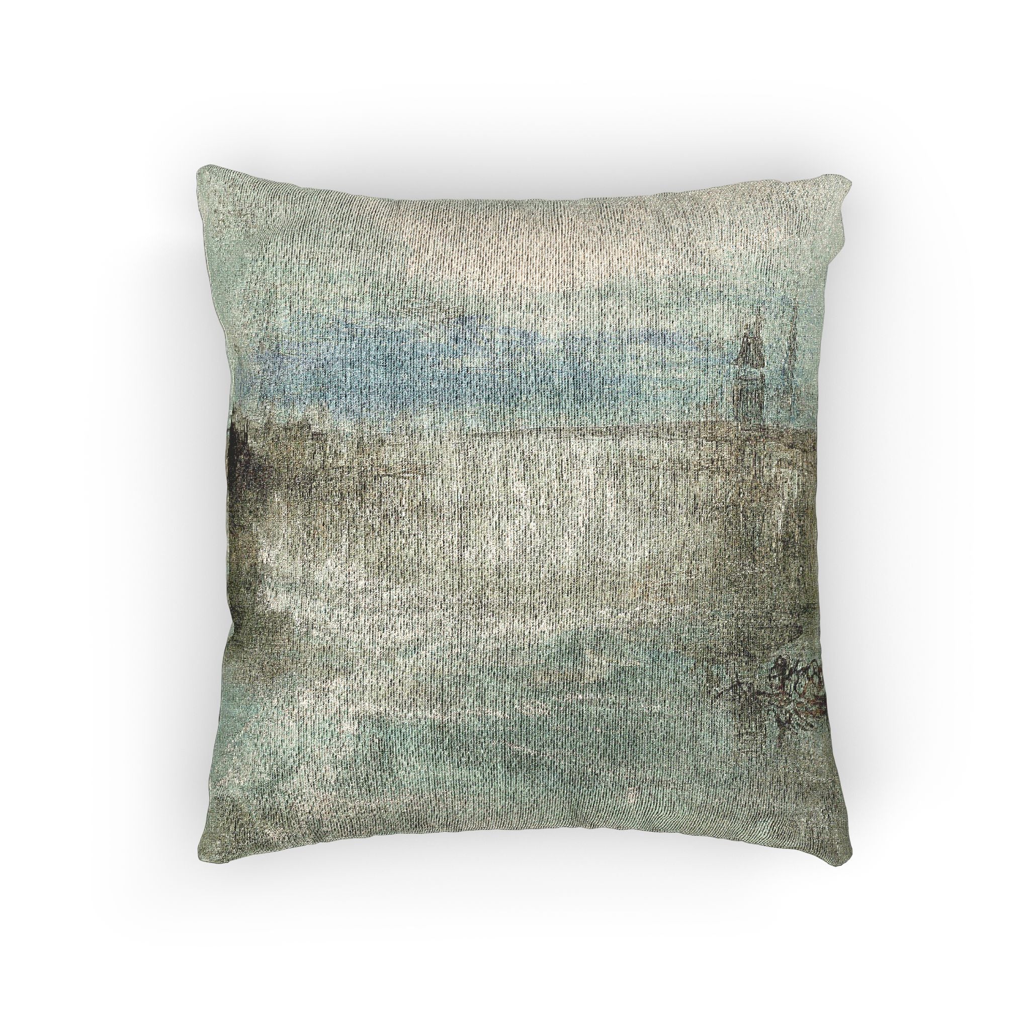 Joseph Mallord William Turner - View of Lucerne | Woven Pillow