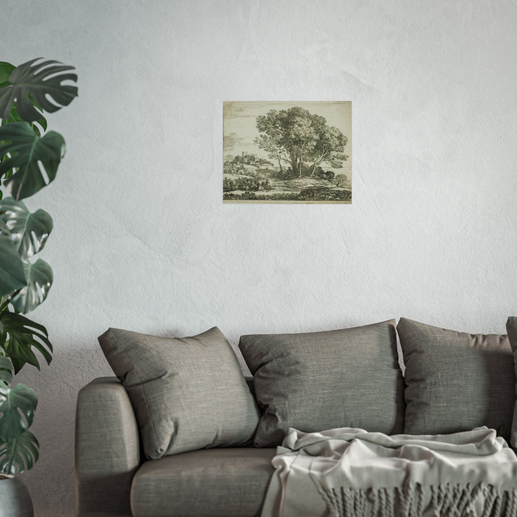 Claude Lorrain - The Goatherd | Fine Art Poster