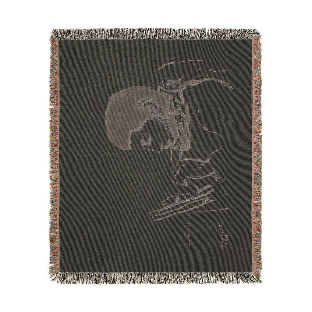 Camille Pissarro - Portrait Lucien Pissarro | Woven Tapestry Blanket