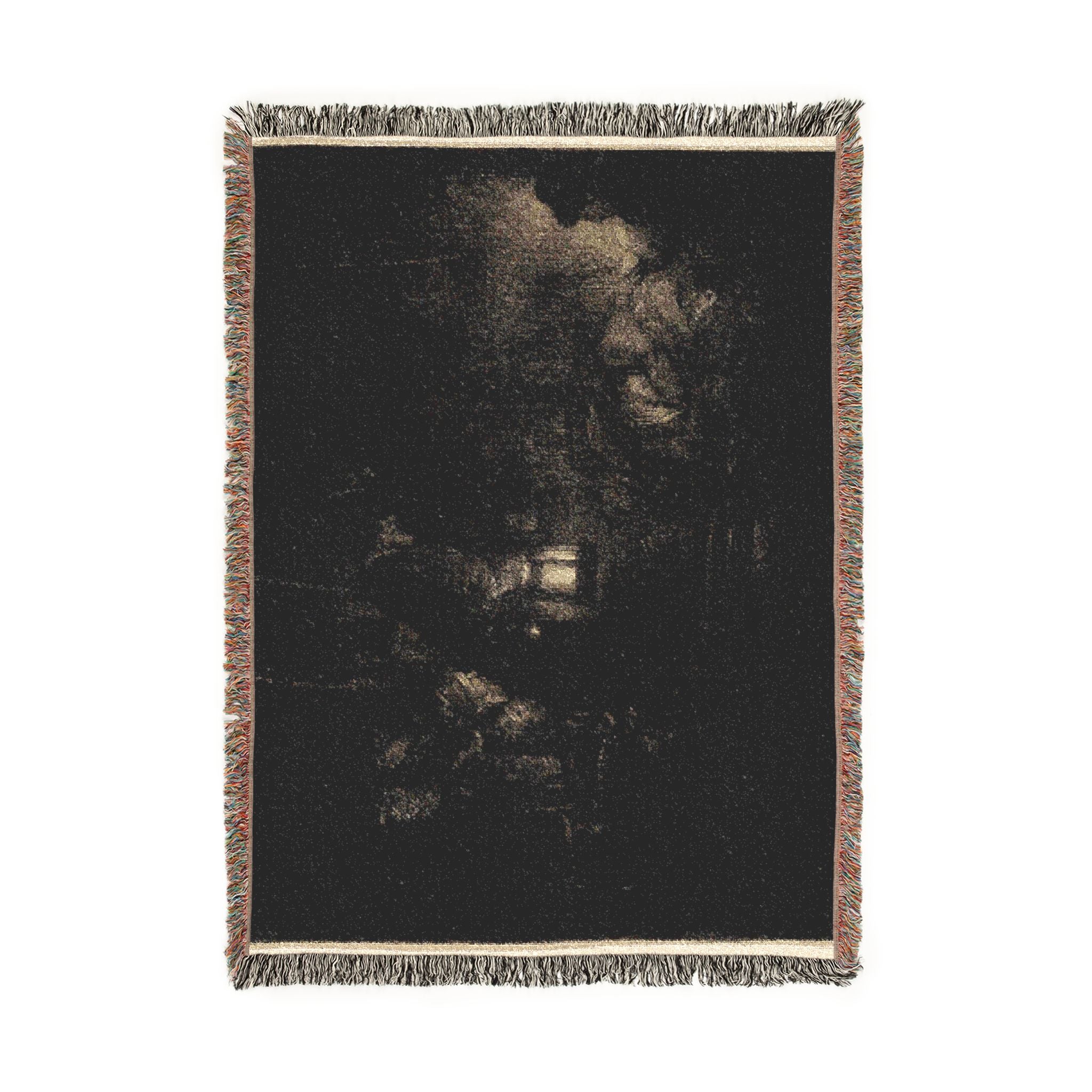 Rembrandt van Rijn - The Adoration of the Shepherds A Night Piece | Woven Tapestry Blanket