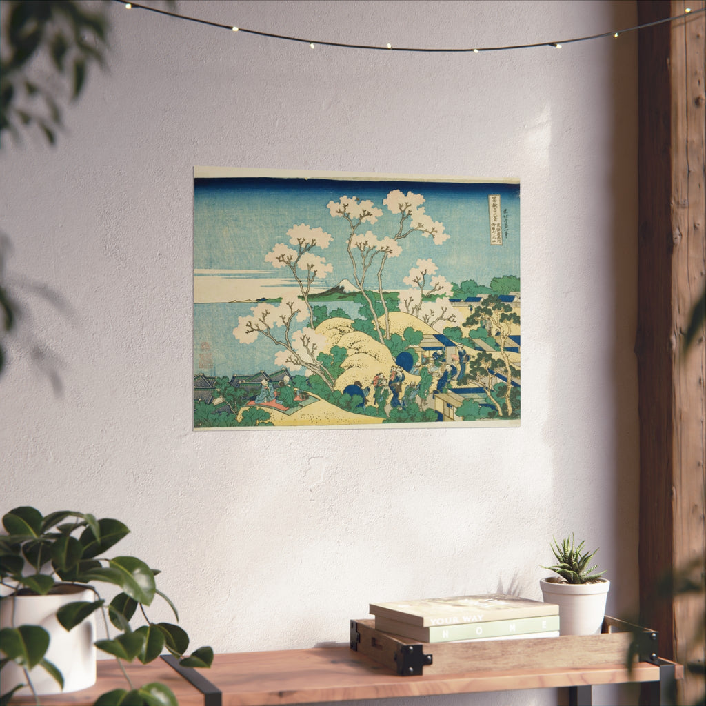 Katsushika Hokusai - Goten Hill at Shinagawa | Fine Art Poster