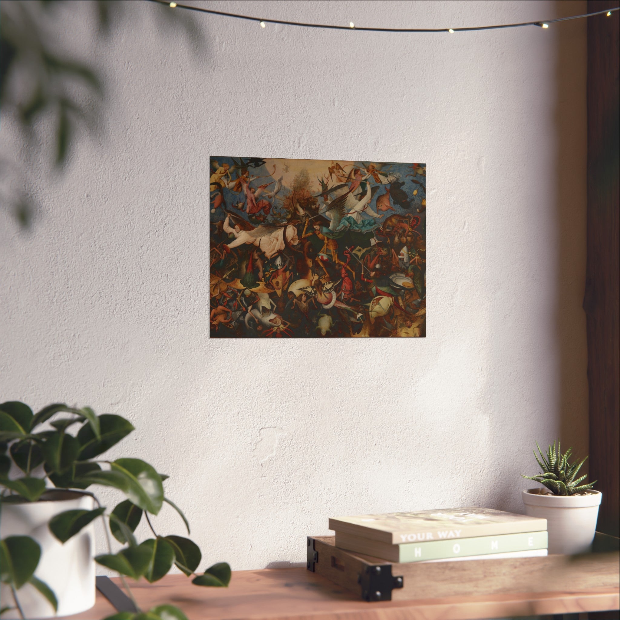 Pieter Bruegel the Elder - The Fall of the Rebel Angels - Google Art Project | Fine Art Poster