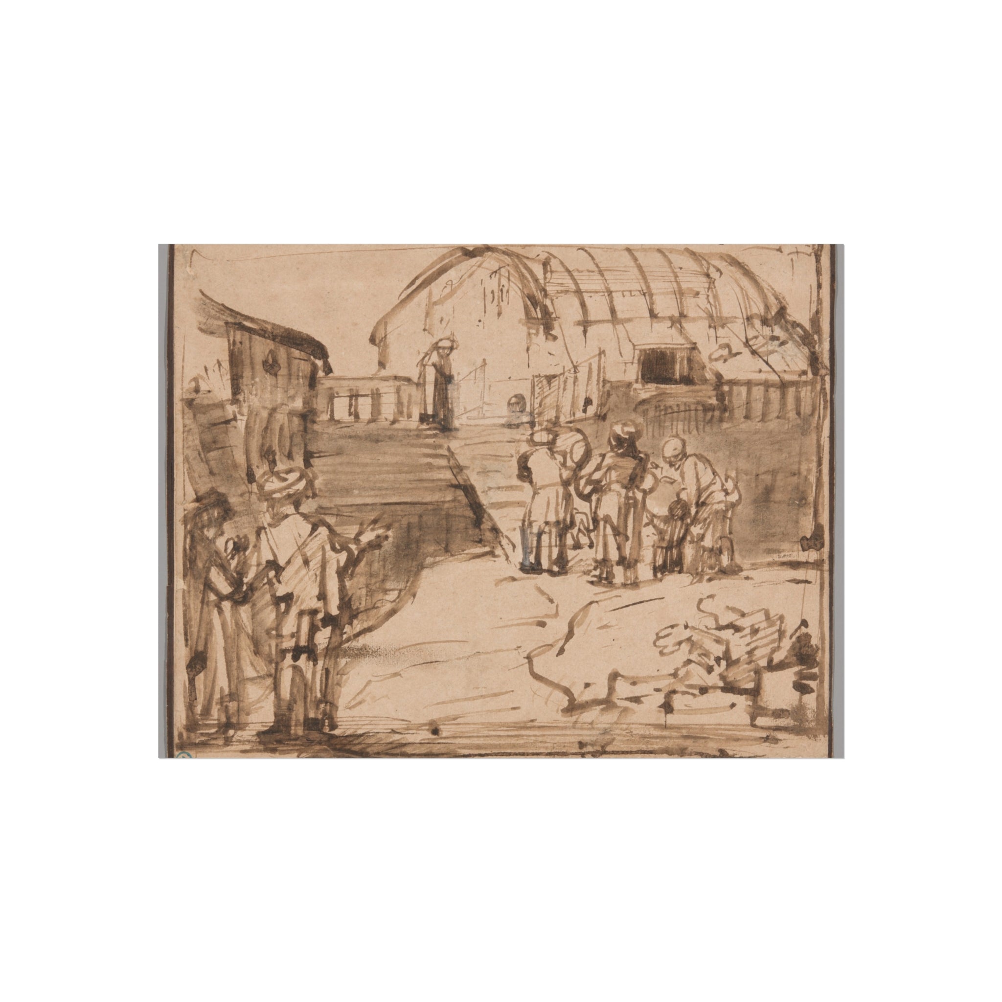 Rembrandt van Rijn - Noah's Ark | Fine Art Poster