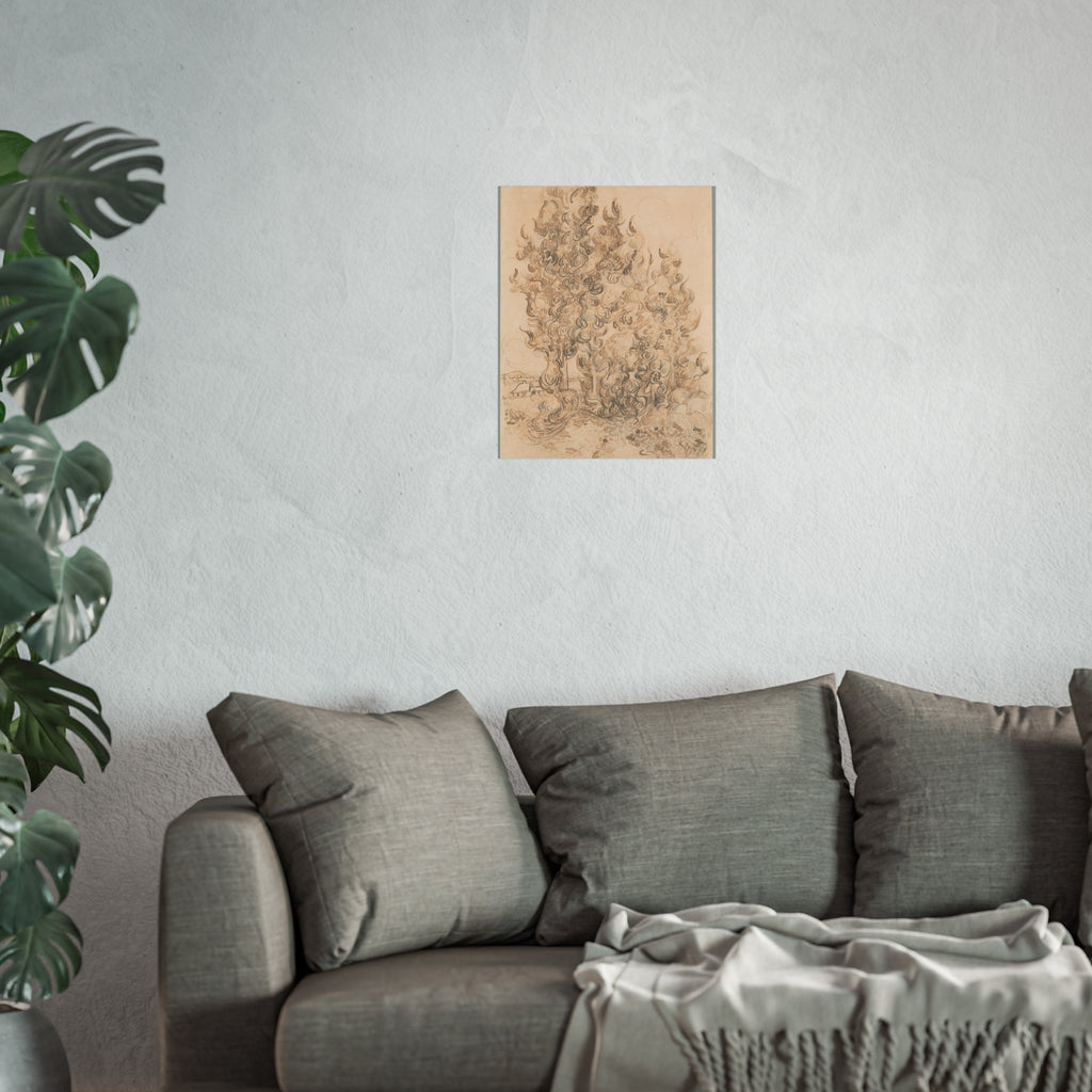 Vincent van Gogh - Cypresses | Fine Art Poster