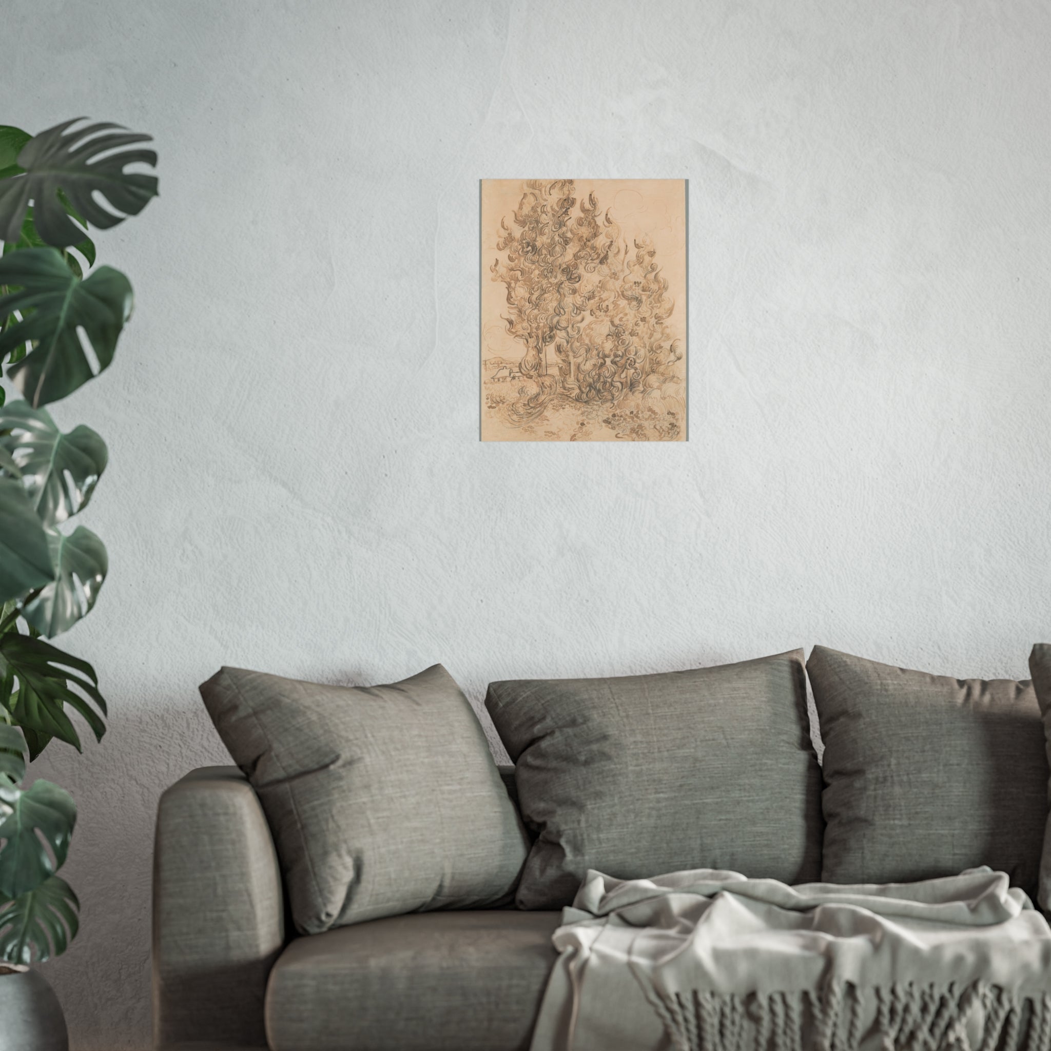 Vincent van Gogh - Cypresses | Fine Art Poster