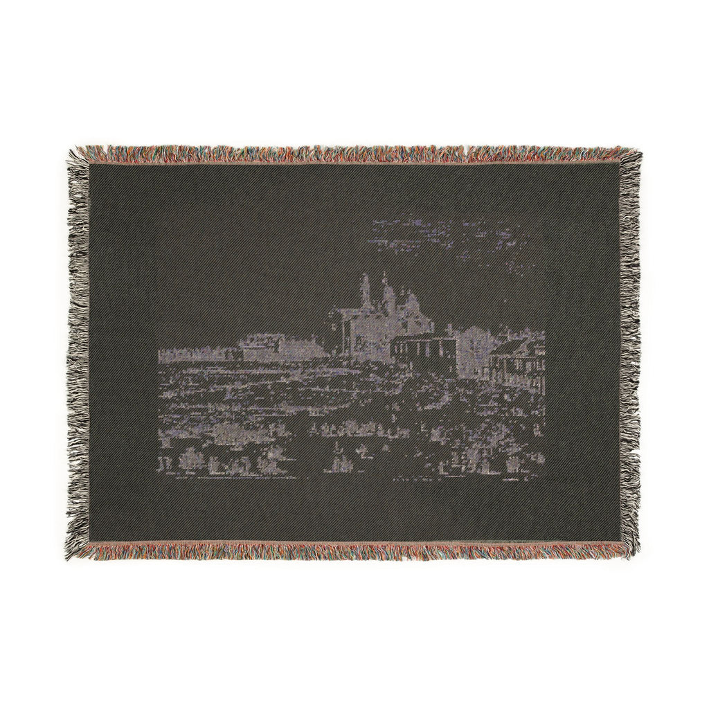Canaletto - S. Giustina in prà della Vale, from Vedute | Woven Tapestry Blanket