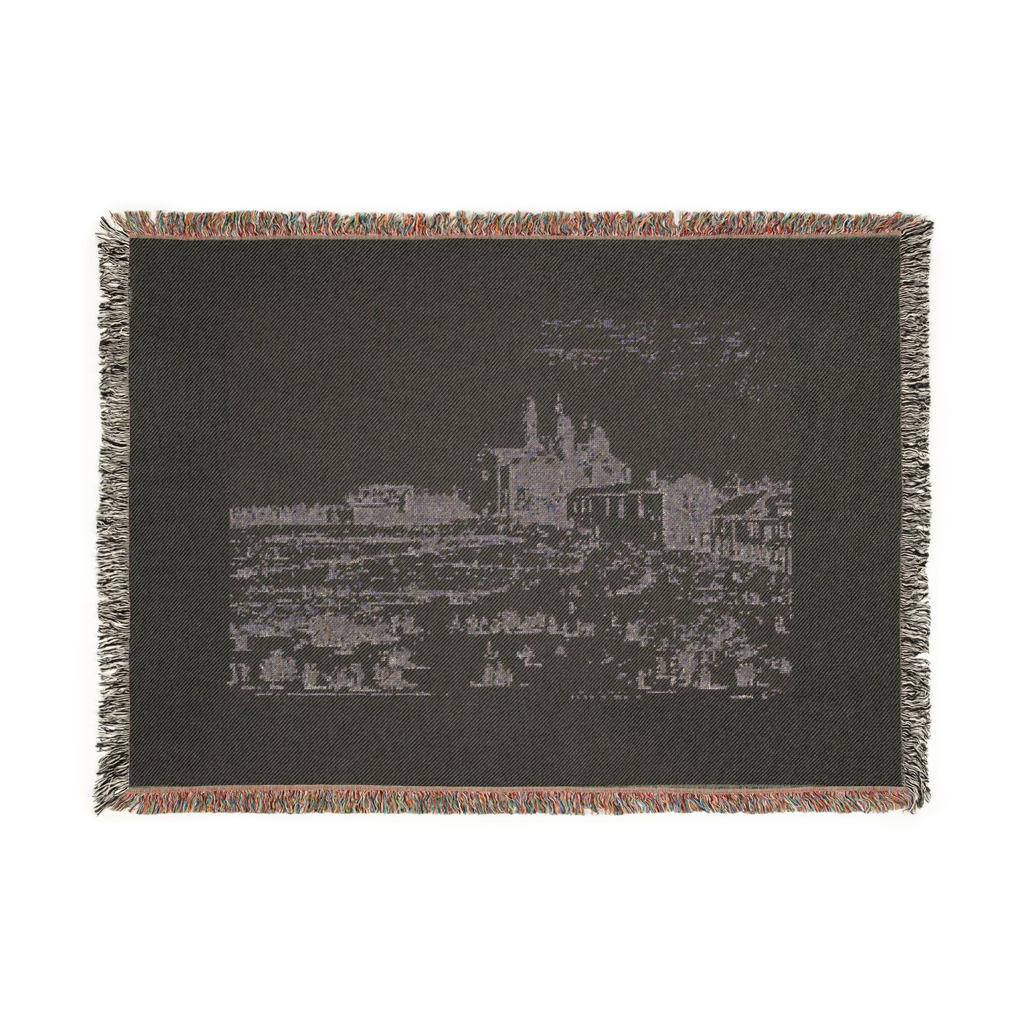 Canaletto - S. Giustina in prà della Vale, from Vedute | Woven Tapestry Blanket