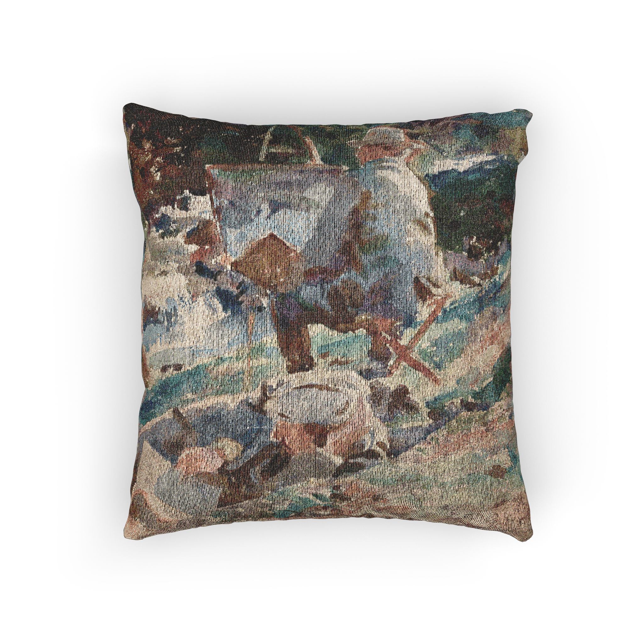 John Singer Sargent - An Artist at His Easel | Woven Pillow