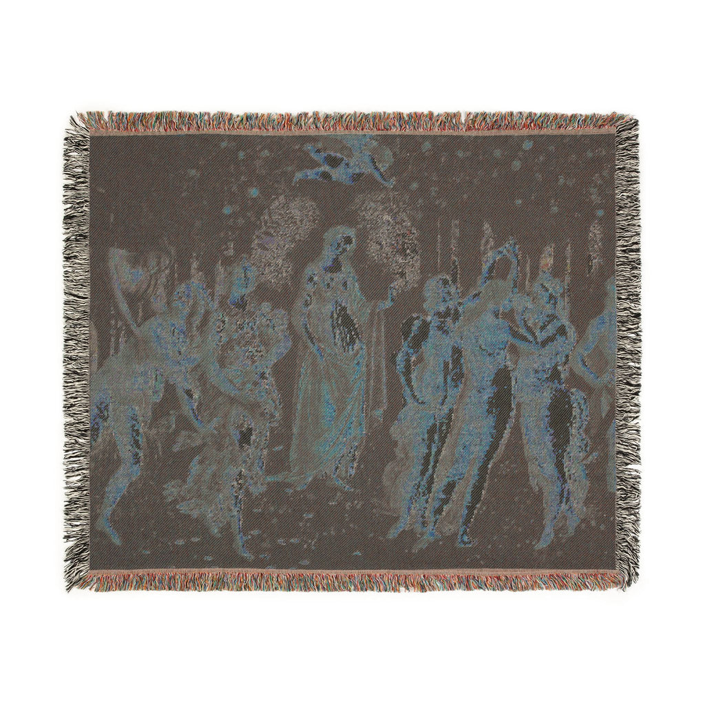 Botticelli-primavera | Woven Tapestry Blanket