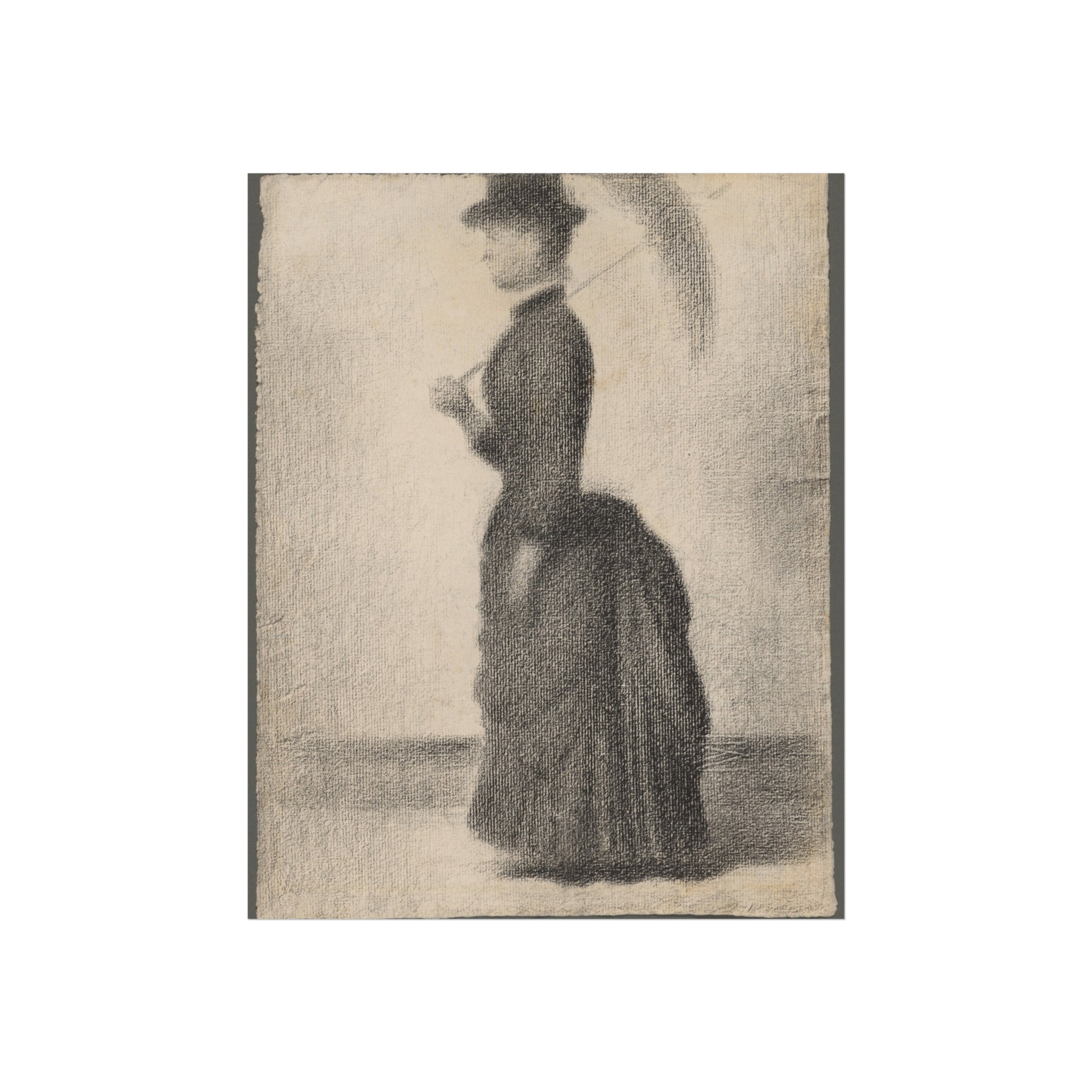 Georges Seurat - Woman Walking with a Parasol | Fine Art Poster
