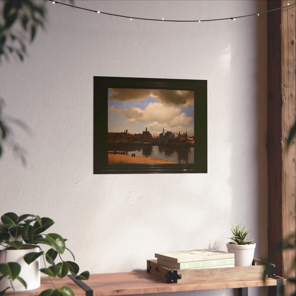 Johannes vermeer, veduta di delft, 1660-61 ca. 01 | Fine Art Poster