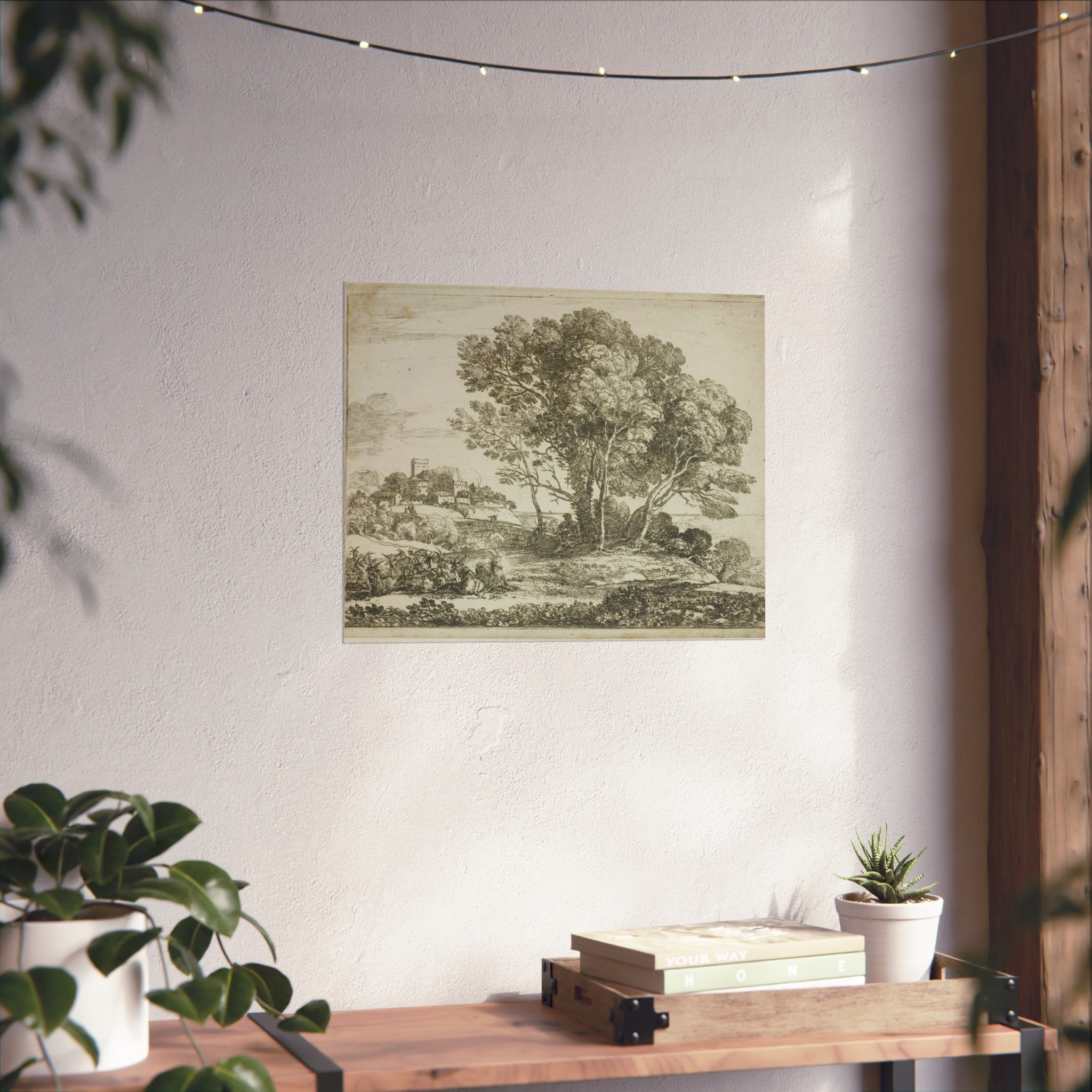 Claude Lorrain - The Goatherd | Fine Art Poster