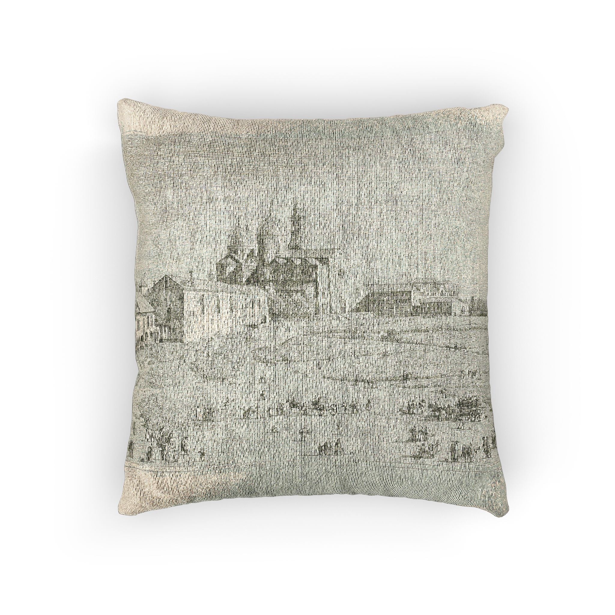 Canaletto - S. Giustina in prà della Vale, from Vedute | Woven Pillow