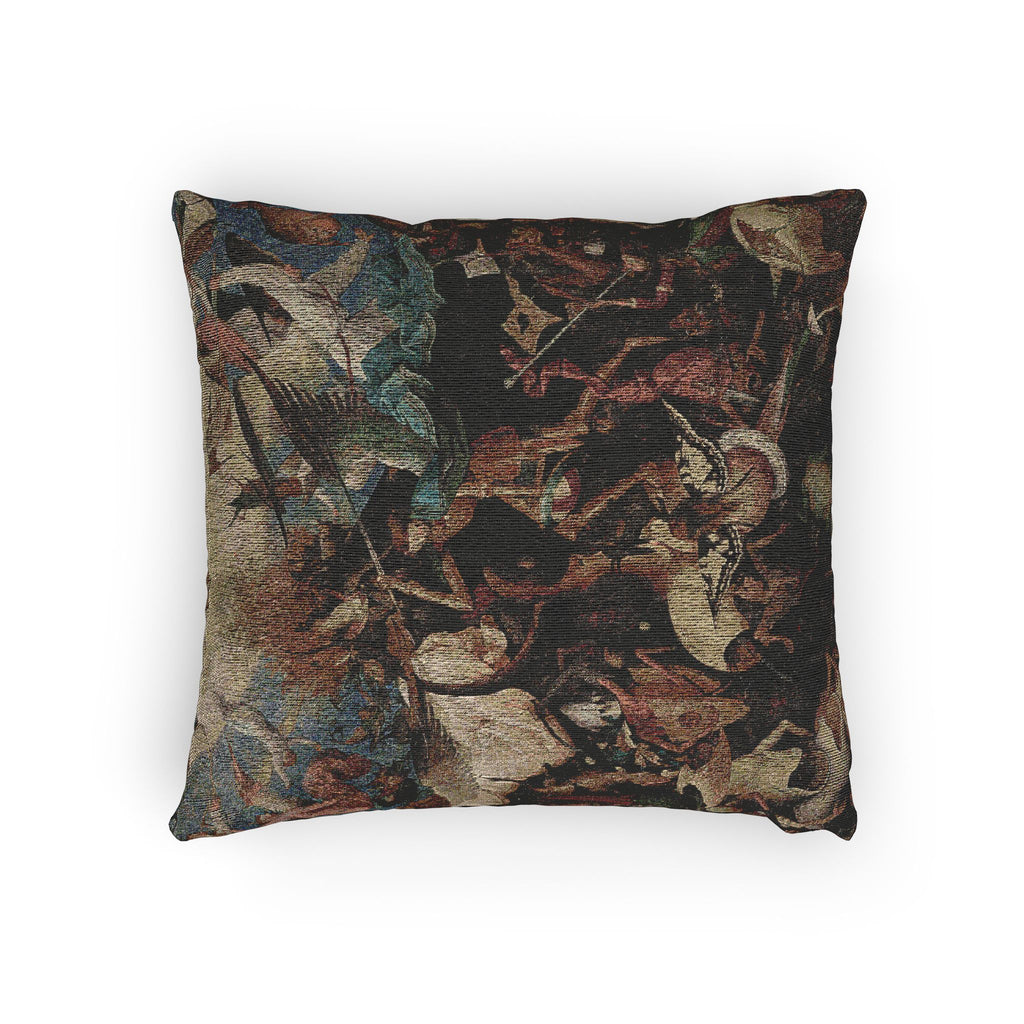 Pieter Bruegel the Elder - The Fall of the Rebel Angels - Google Art Project | Woven Pillow