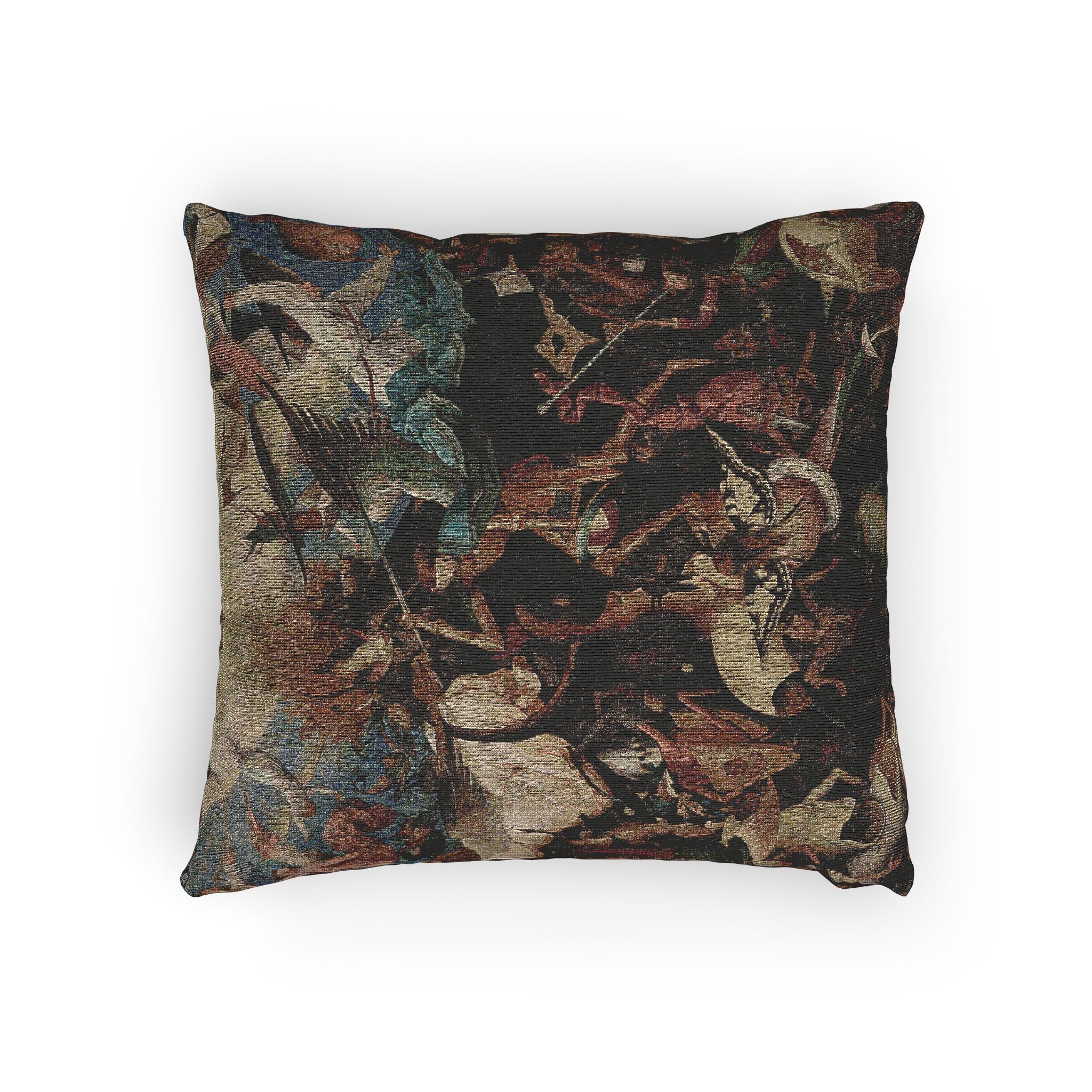 Pieter Bruegel the Elder - The Fall of the Rebel Angels - Google Art Project | Woven Pillow