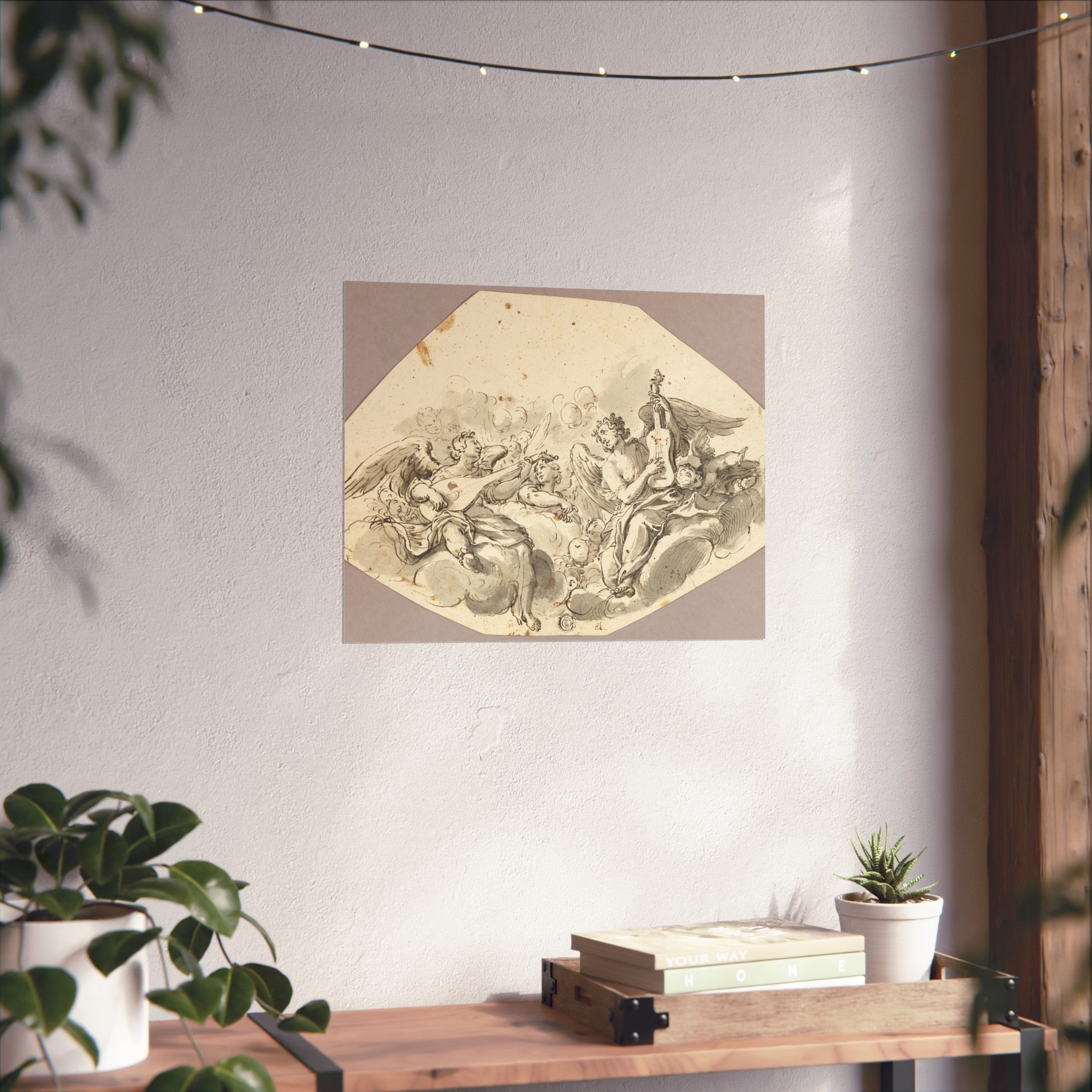 Giovanni Battista Tiepolo - Musician Angels | Fine Art Poster