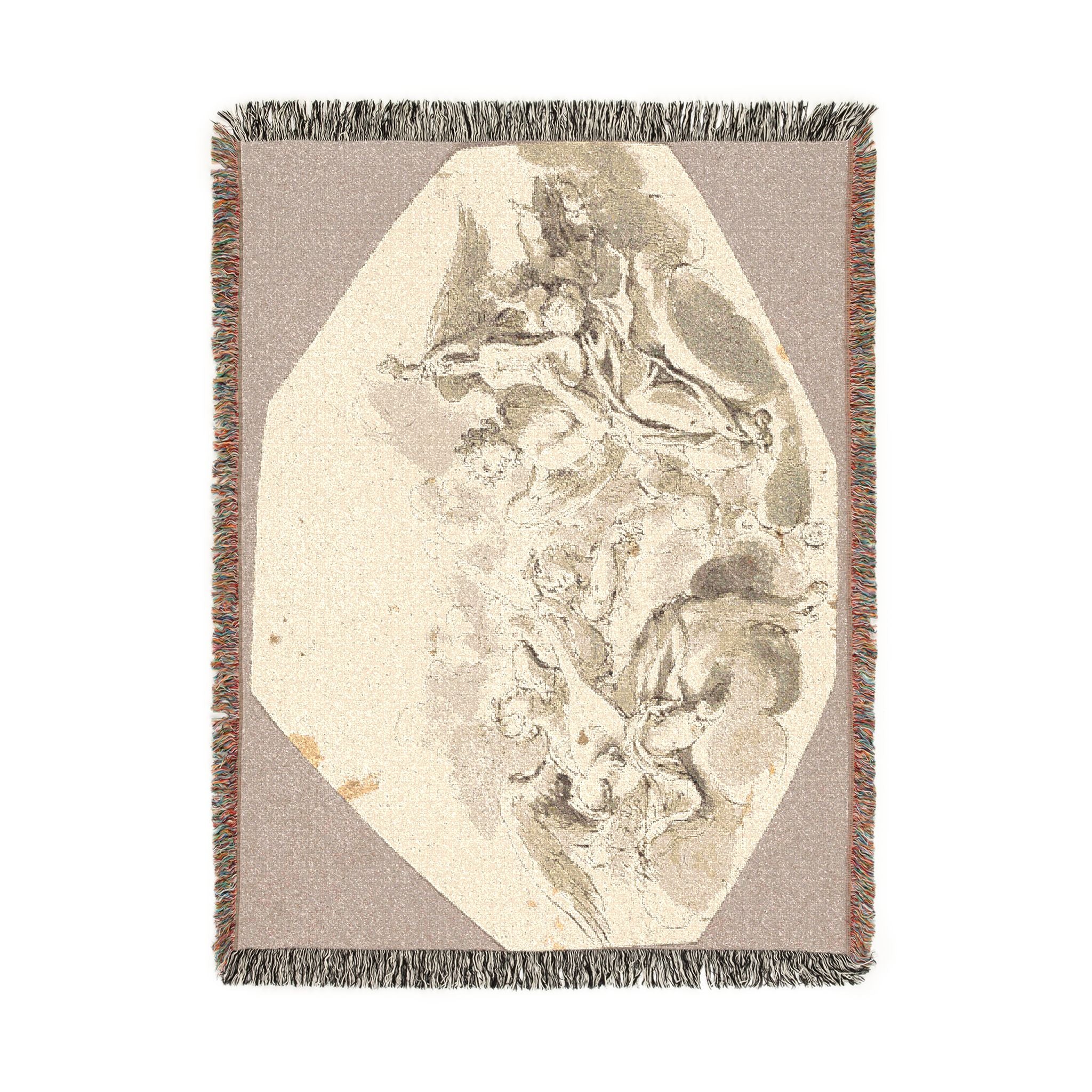 Giovanni Battista Tiepolo - Musician Angels | Woven Tapestry Blanket