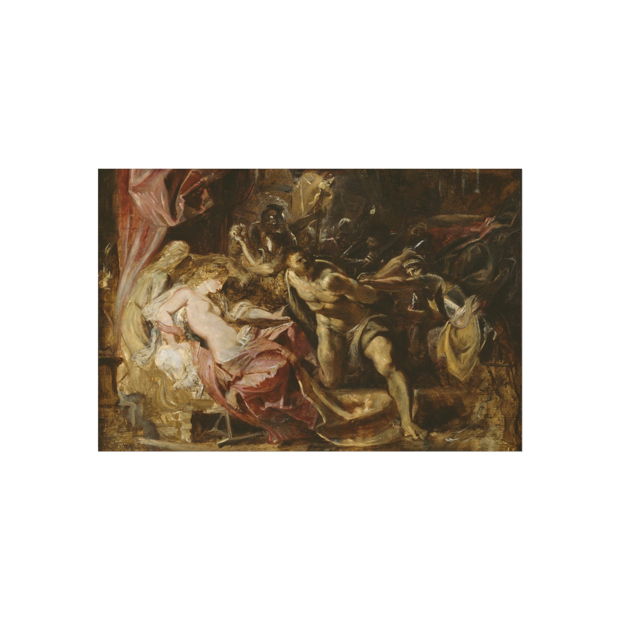 Peter Paul Rubens - The Capture of Samson | Fine Art Poster