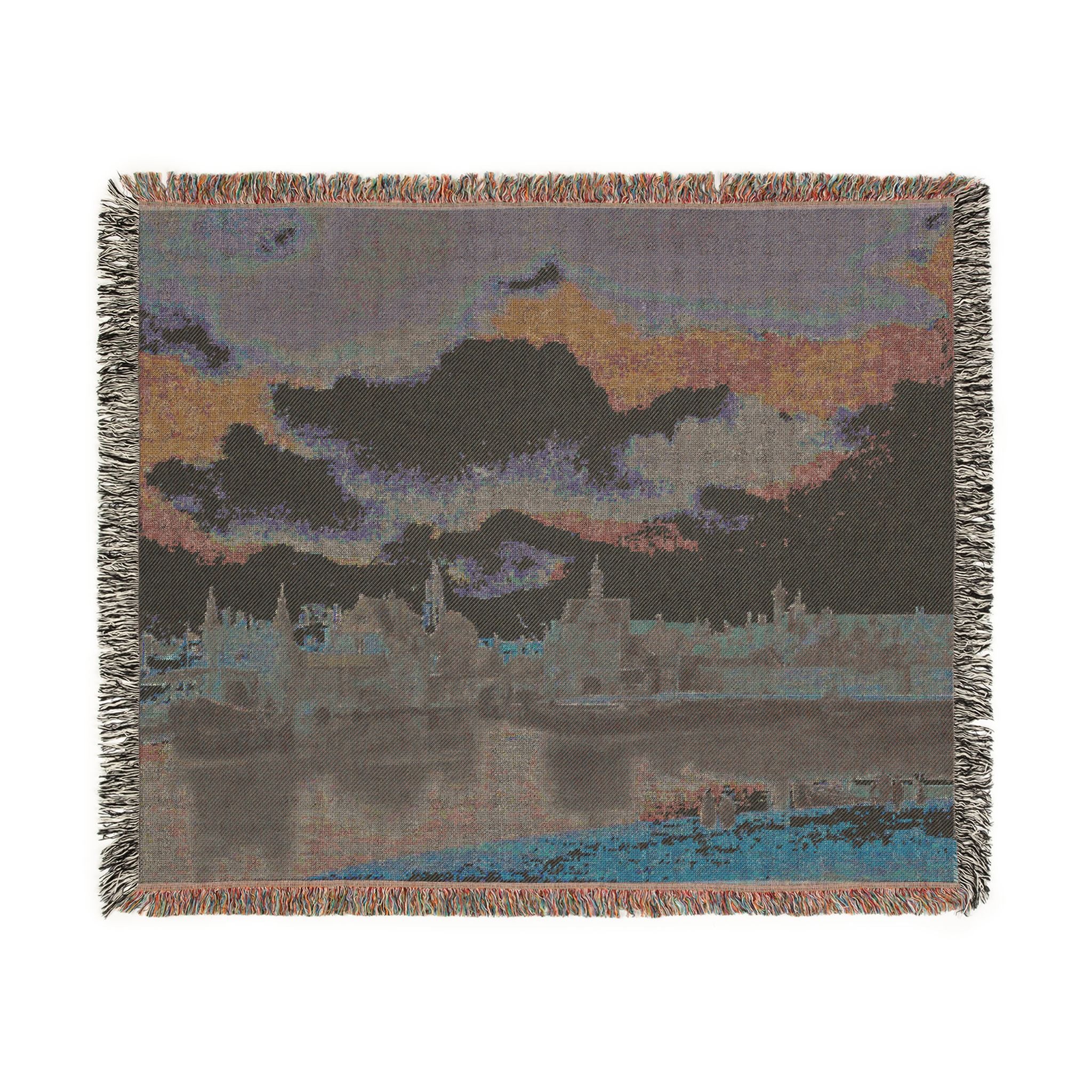 View of Delft, by Johannes Vermeer | Woven Tapestry Blanket