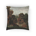 George Inness - The Old Mill | Woven Pillow