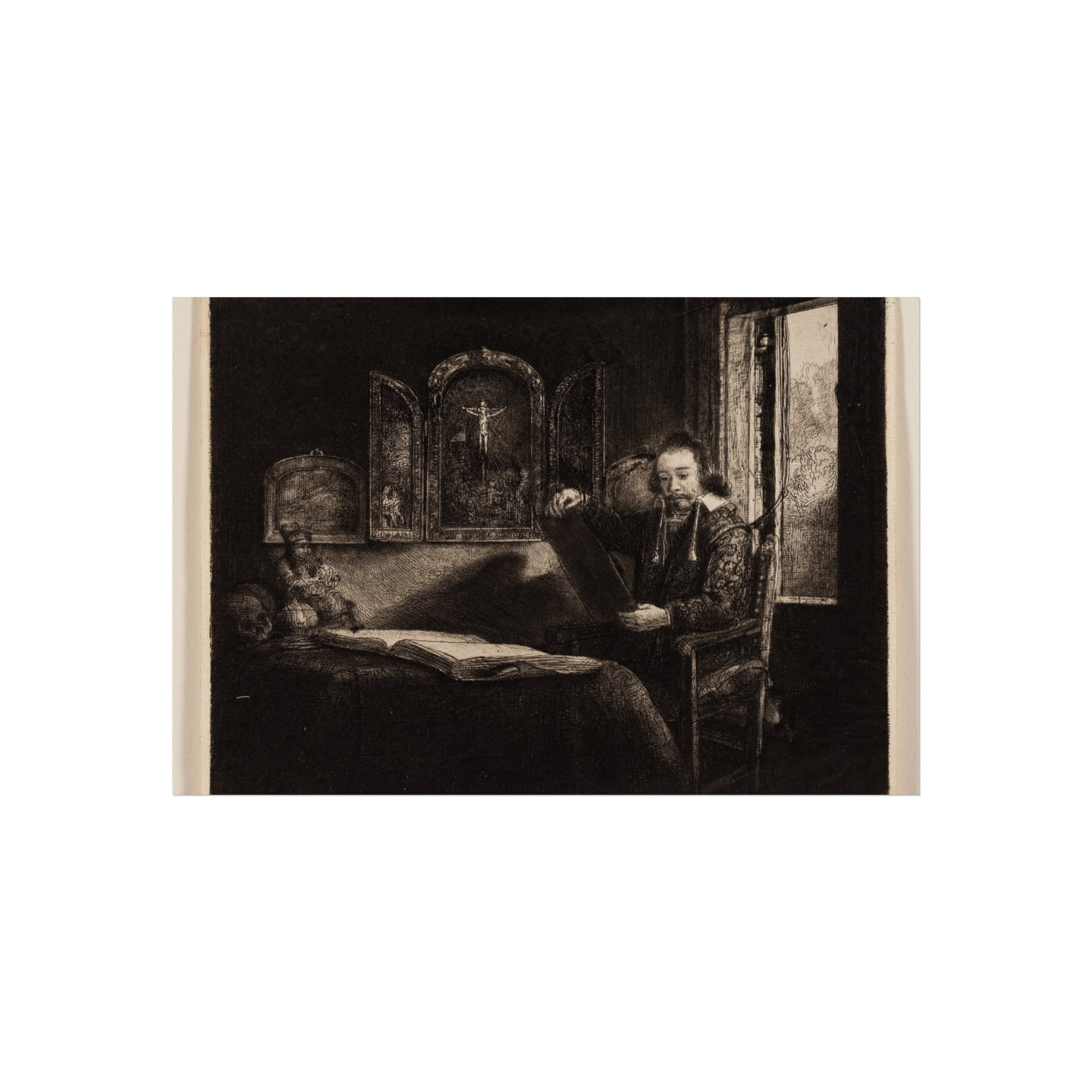 Rembrandt van Rijn - Abraham Francen, Apothecary | Fine Art Poster