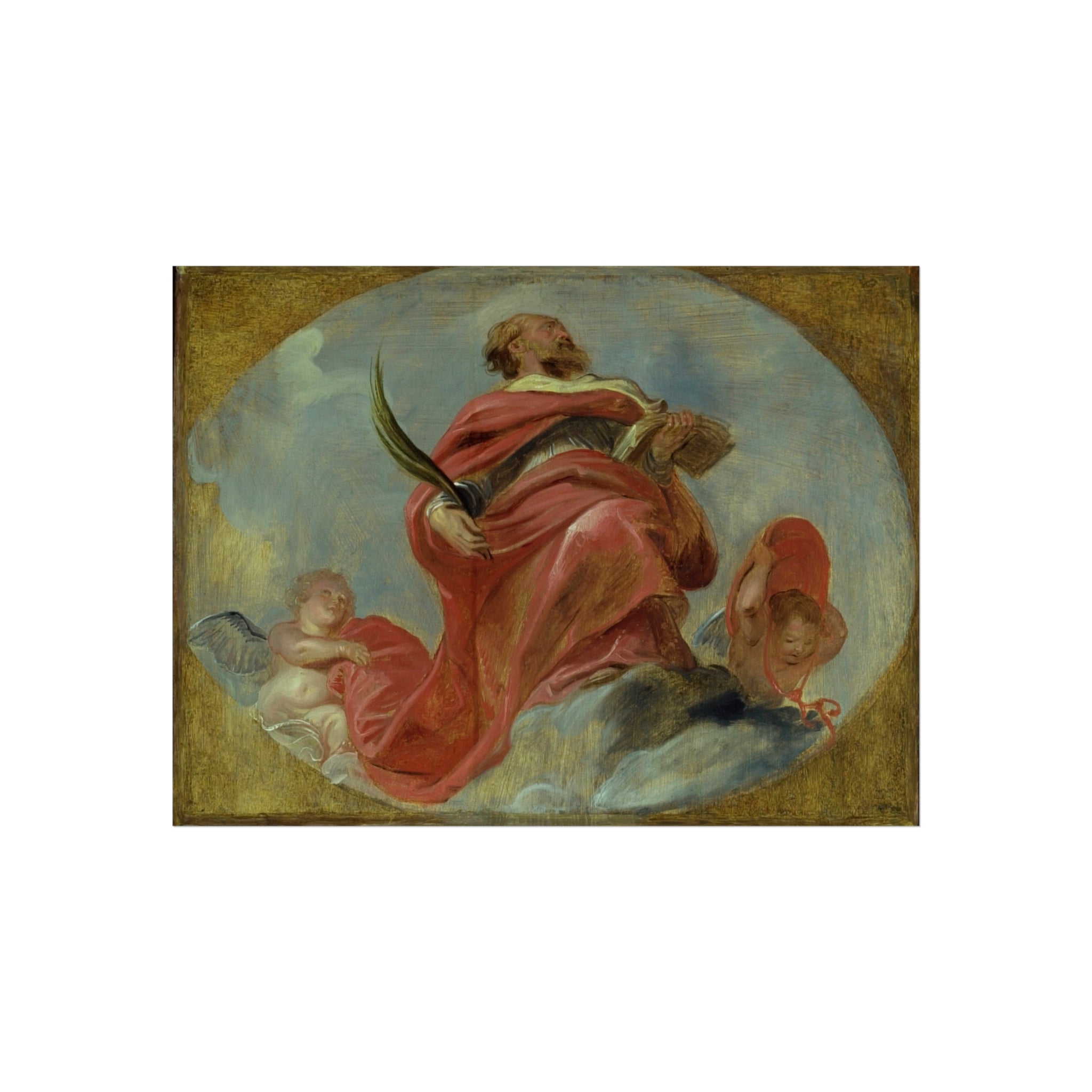 Peter Paul Rubens - St. Albert of Louvain | Fine Art Poster