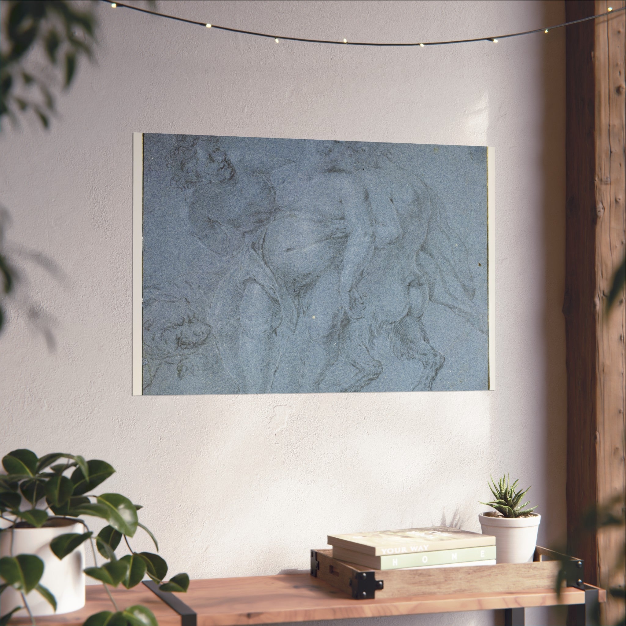 Peter Paul Rubens - Silenus Supported by Two Satyrs | Fine Art Poster