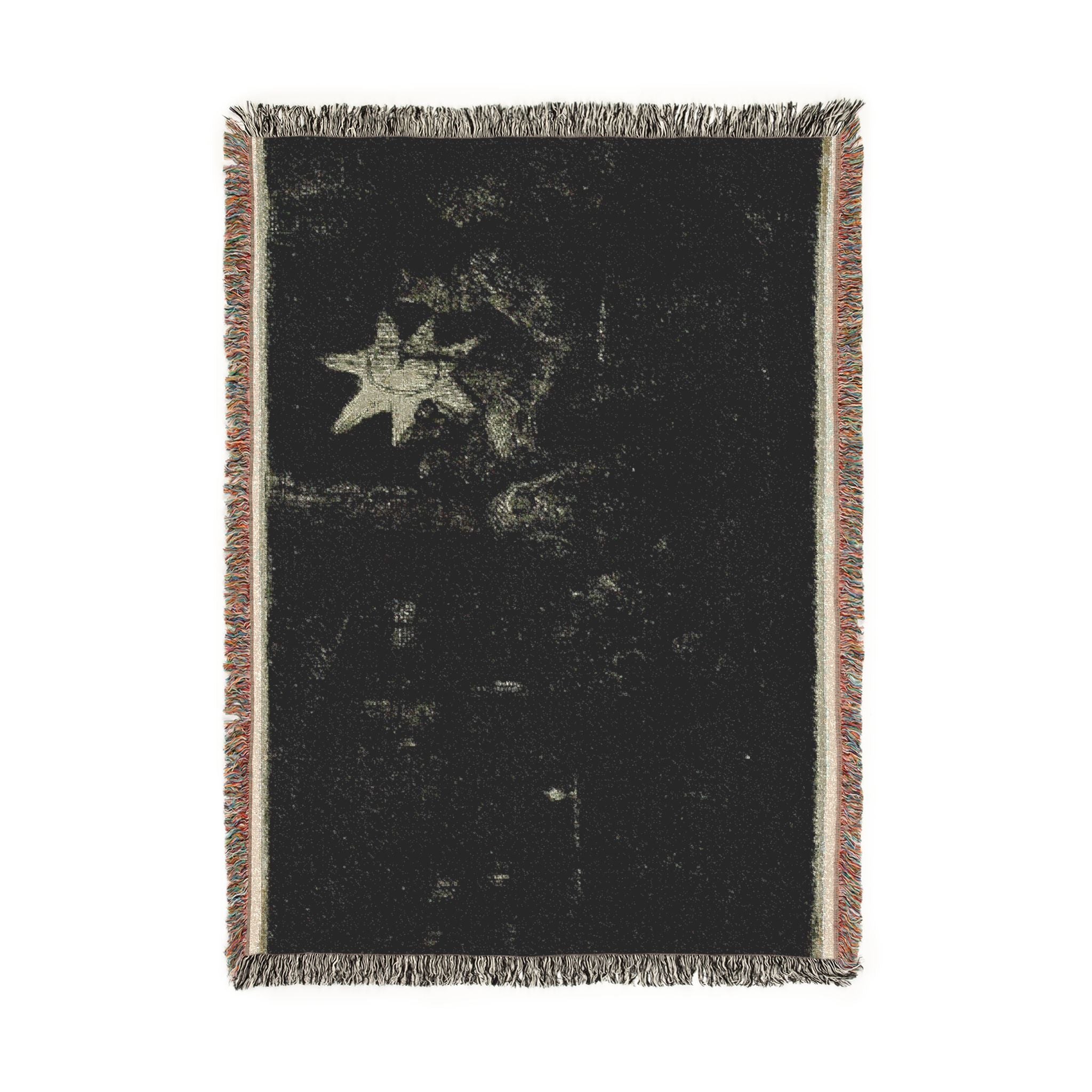 Rembrandt van Rijn - The Star of the Kings A Night Piece | Woven Tapestry Blanket