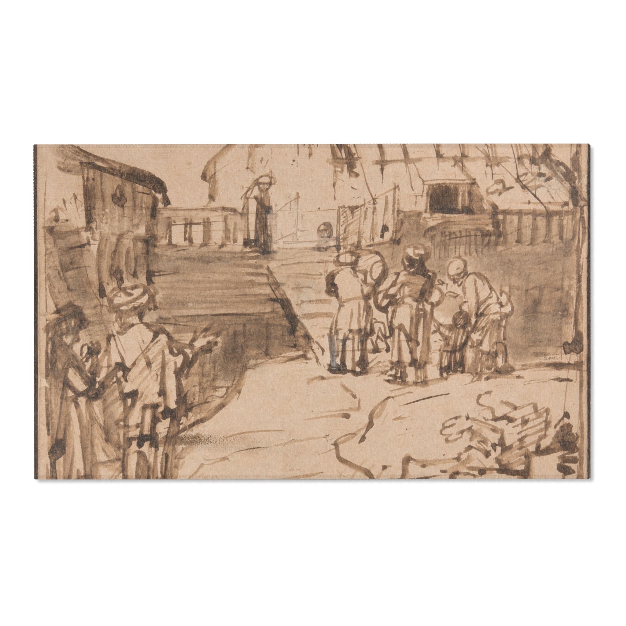Rembrandt van Rijn - Noah's Ark | Area Rug