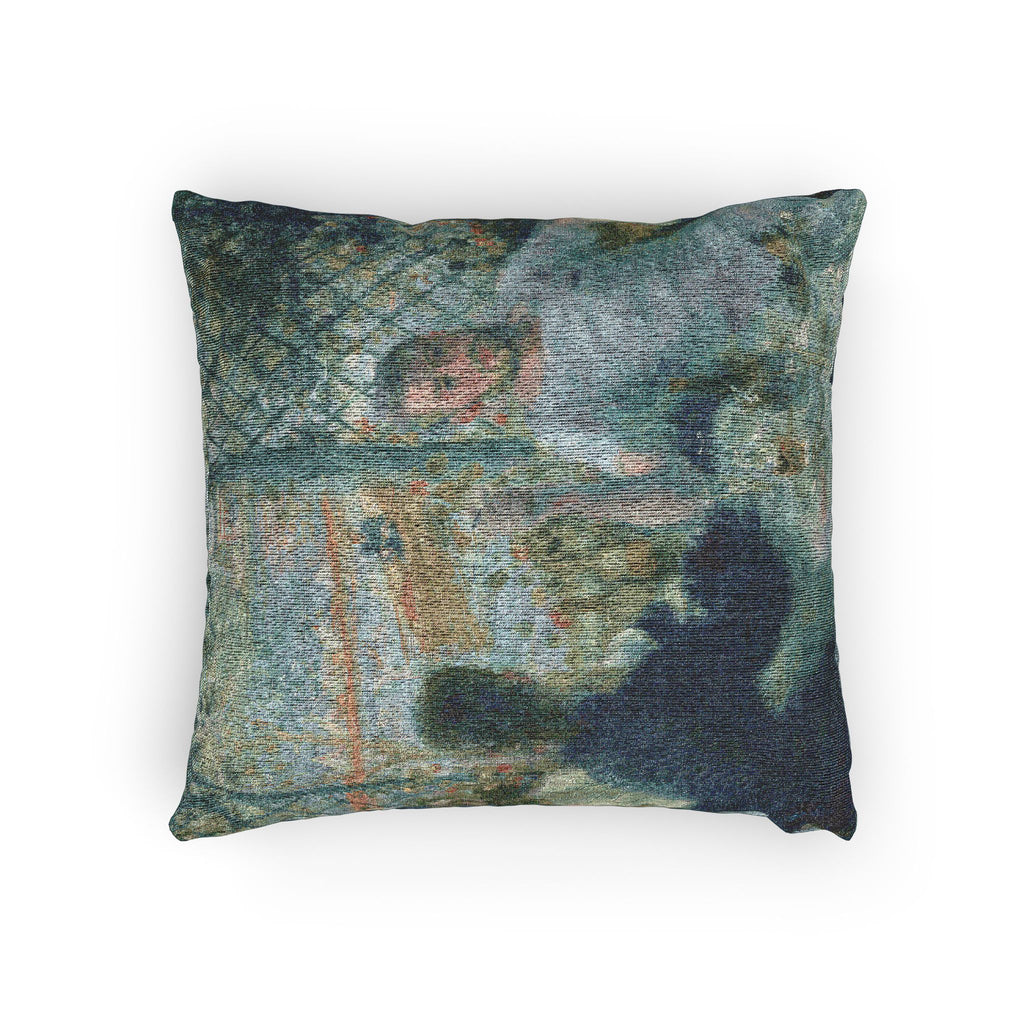 Pierre-Auguste Renoir - Lunch at the Restaurant Fournaise (The Rowers' Lunch) | Woven Pillow