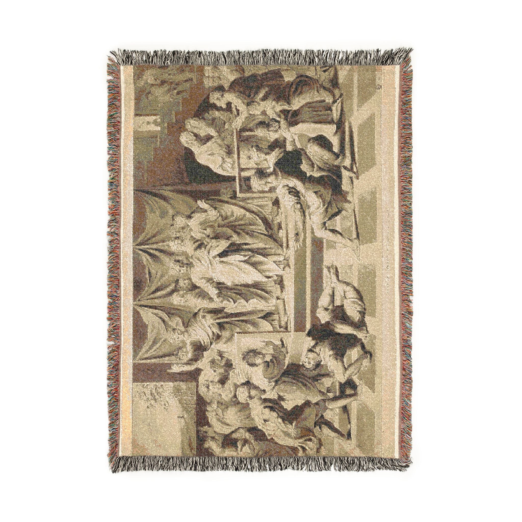 John Constable - Death of Ananias | Woven Tapestry Blanket
