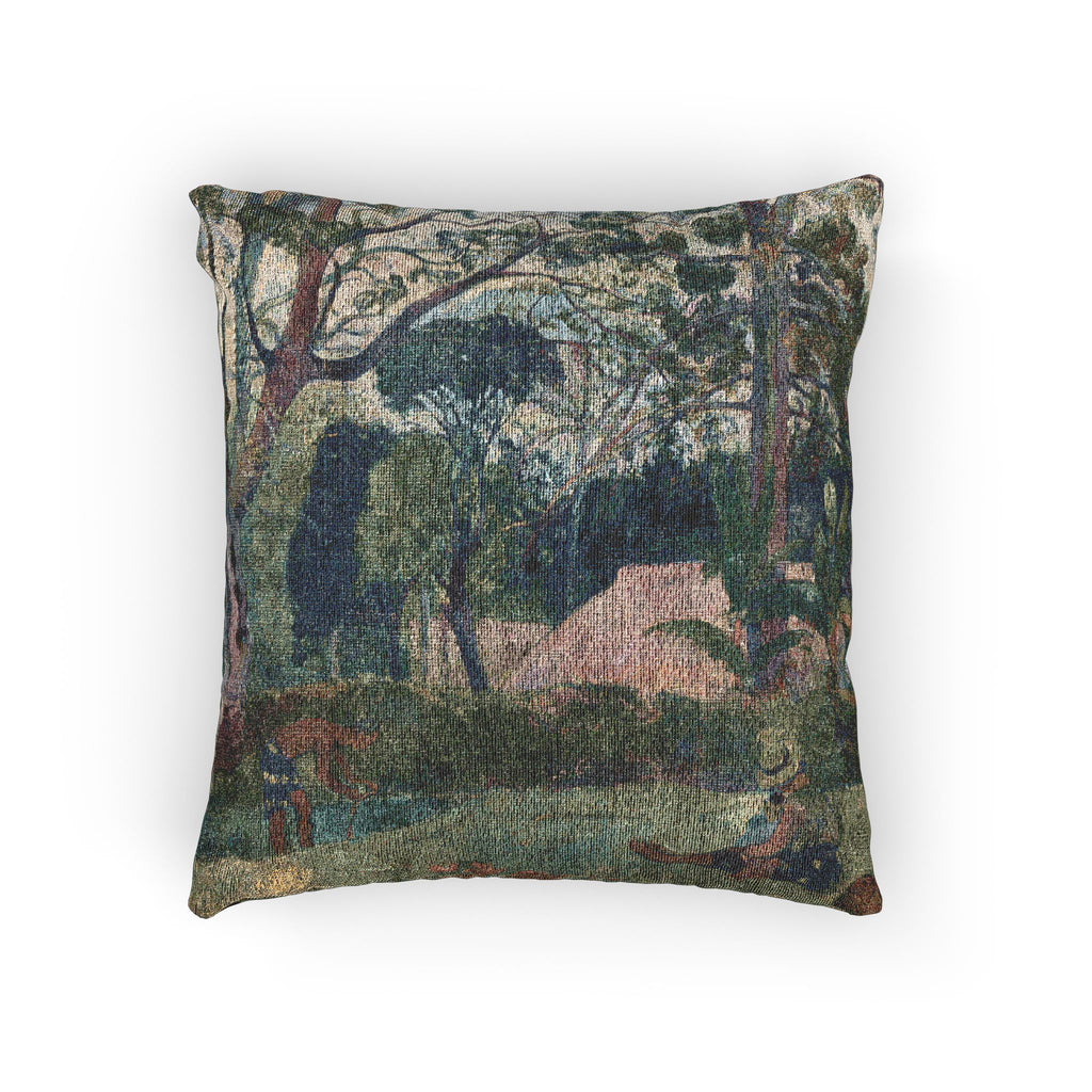 Paul Gauguin - Te raau rahi (The Big Tree) | Woven Pillow