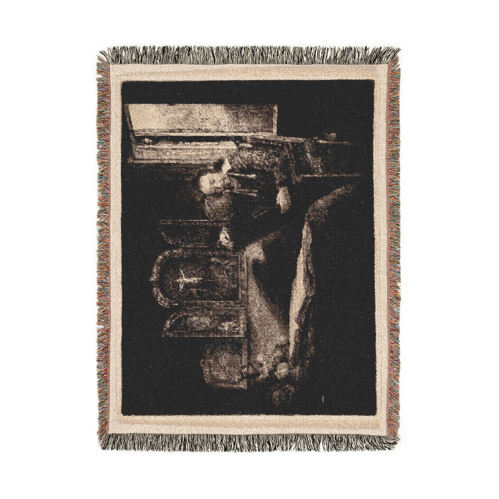 Rembrandt van Rijn - Abraham Francen, Apothecary | Woven Tapestry Blanket