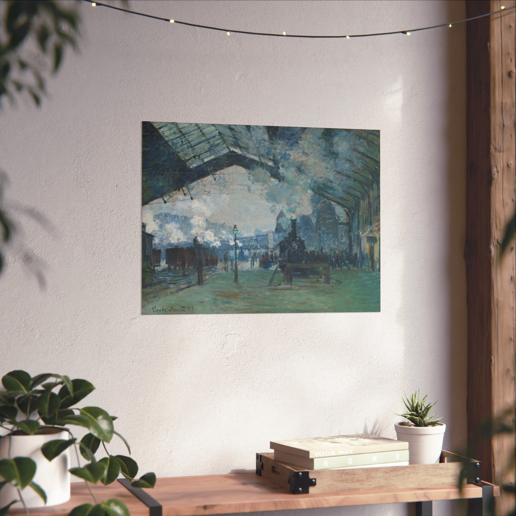 Claude Monet - Gare Saint-Lazare | Fine Art Poster