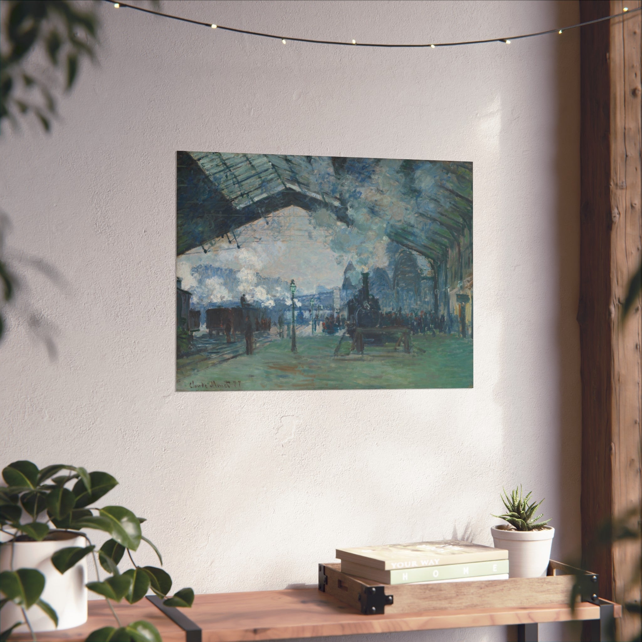 Claude Monet - Gare Saint-Lazare | Fine Art Poster
