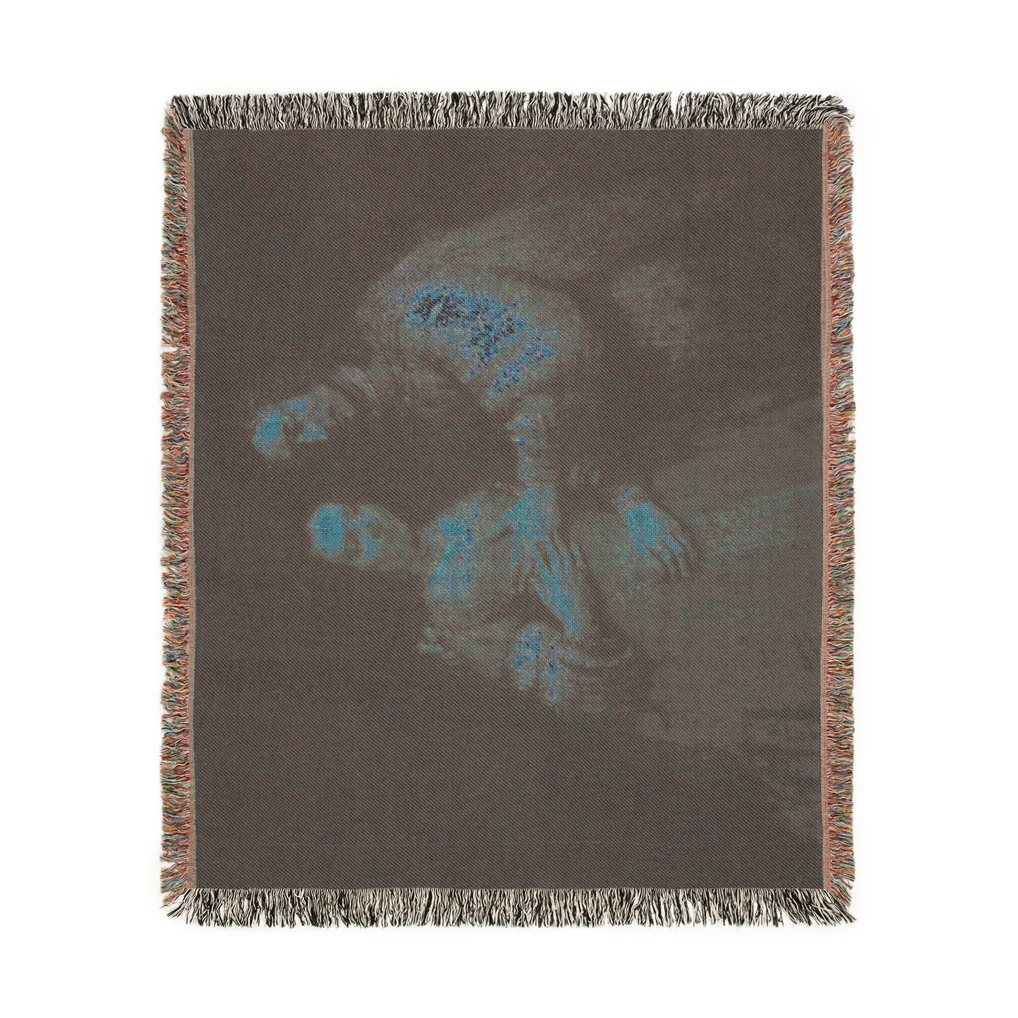 Rembrandt Harmensz. van Rijn - Portret van een paar als oudtestamentische figuren, genaamd 'Het Joodse bruidje' - Google | Woven Tapestry Blanket