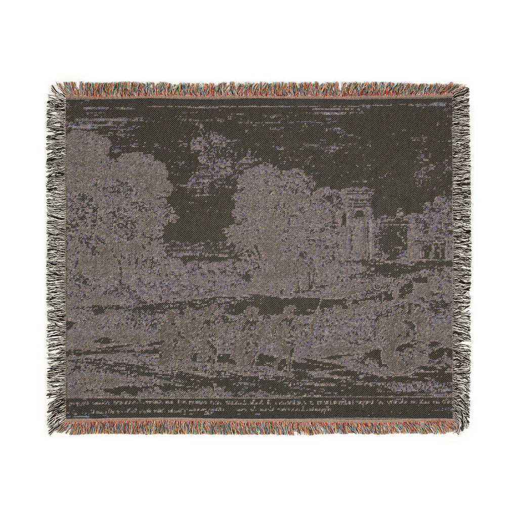 Claude Lorrain - Time, Apollo and the Seasons | Woven Tapestry Blanket